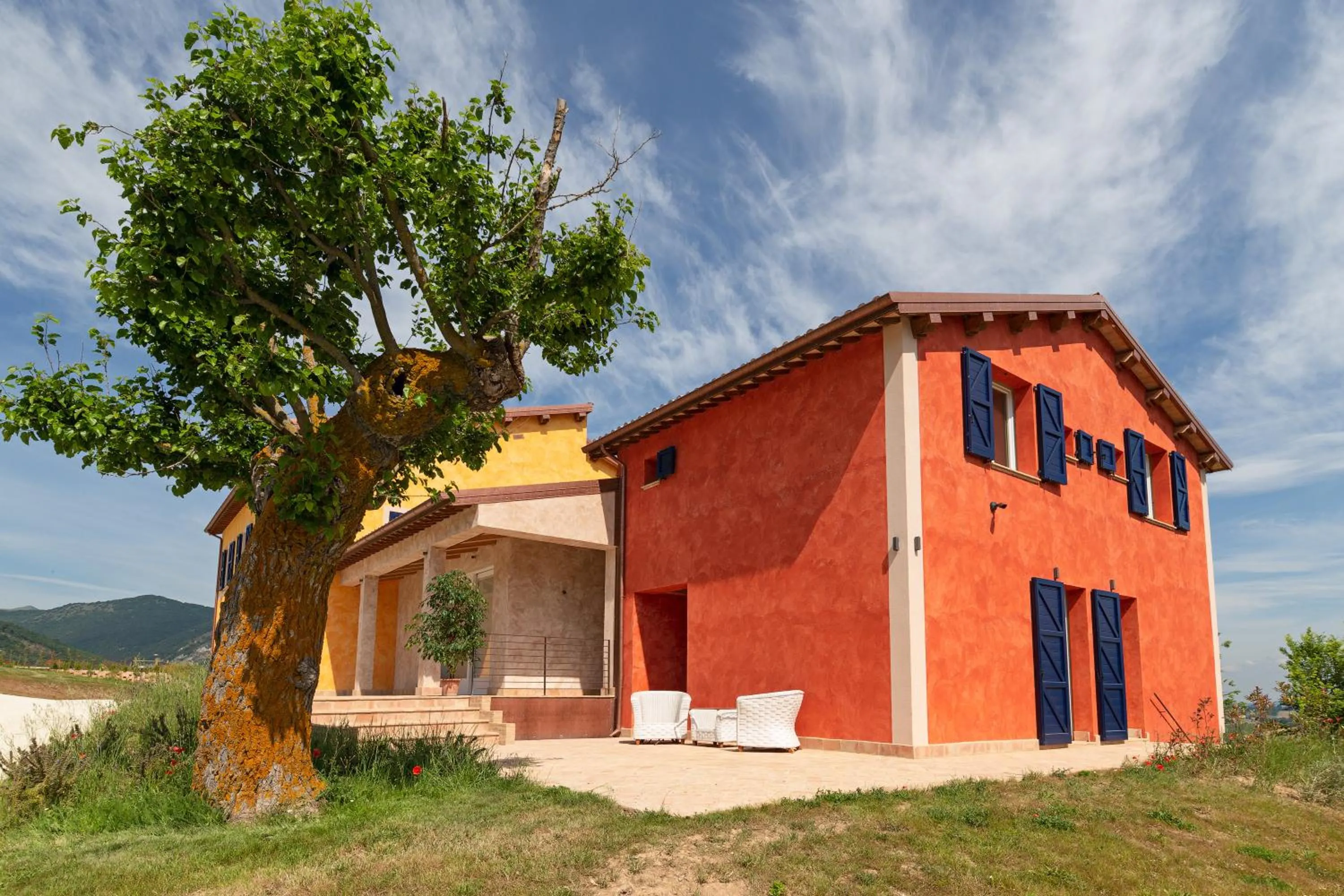 Property building in Tenuta Grimaldi Wine Resort