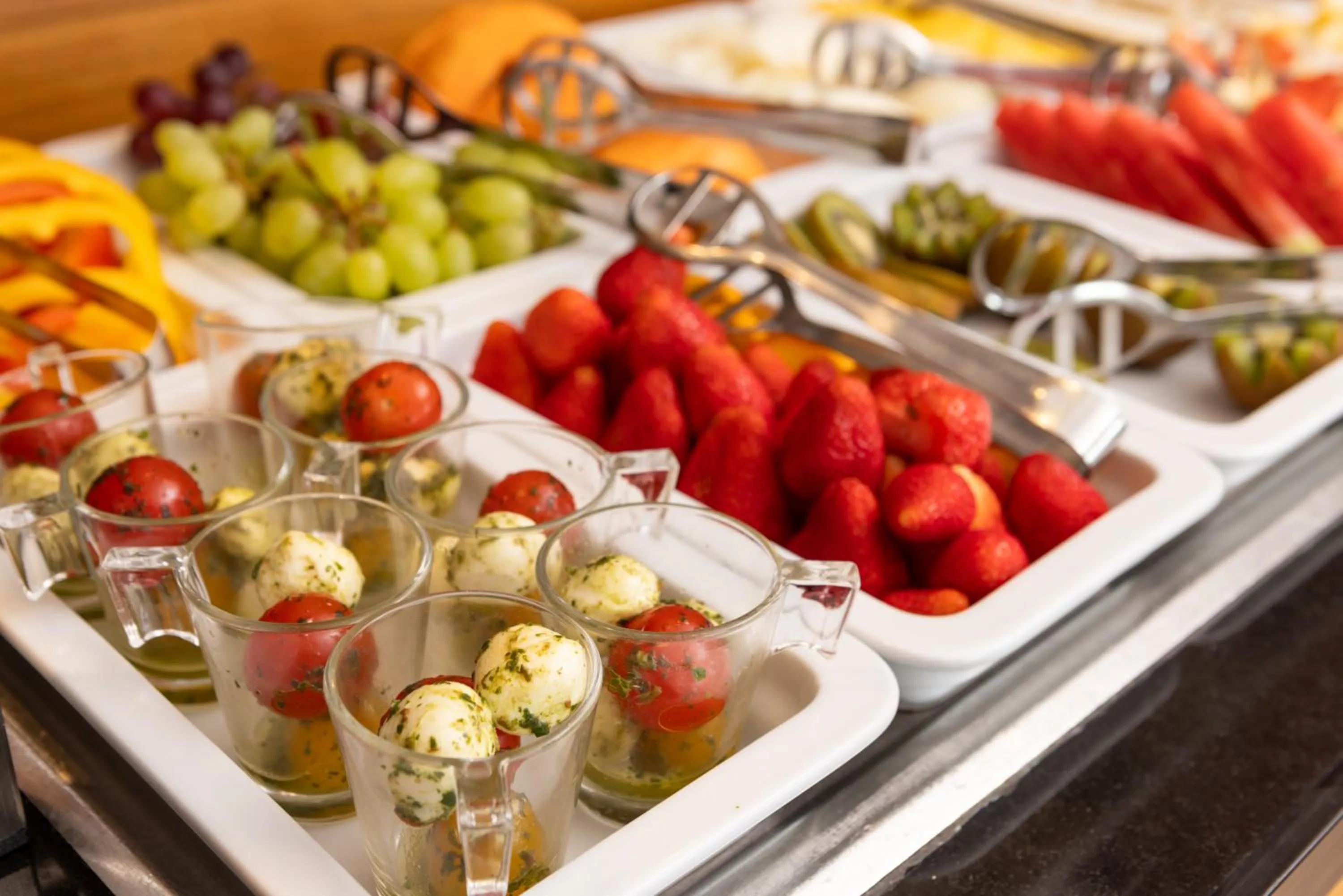 Buffet breakfast in Hotel Am Parkring