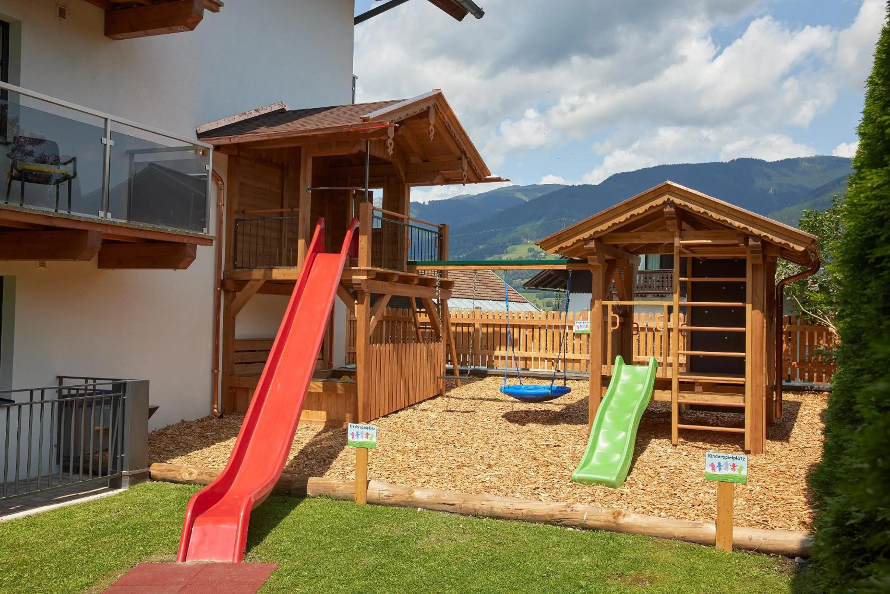 Children play ground in HOTEL SONNBLICK, Kaprun, Salzburg - am Kitzsteinhorn Gletscher