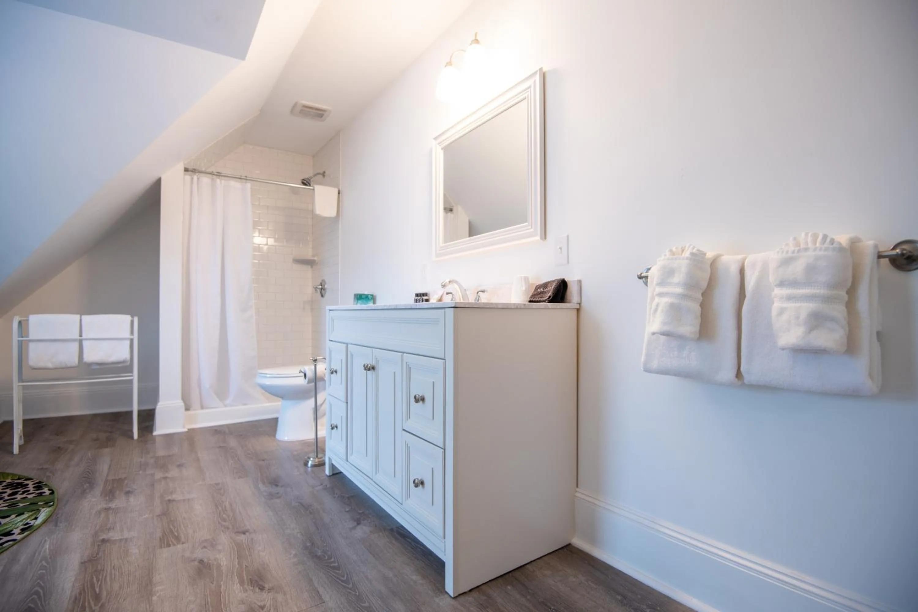 Shower in Sand Bar Cottage Inn