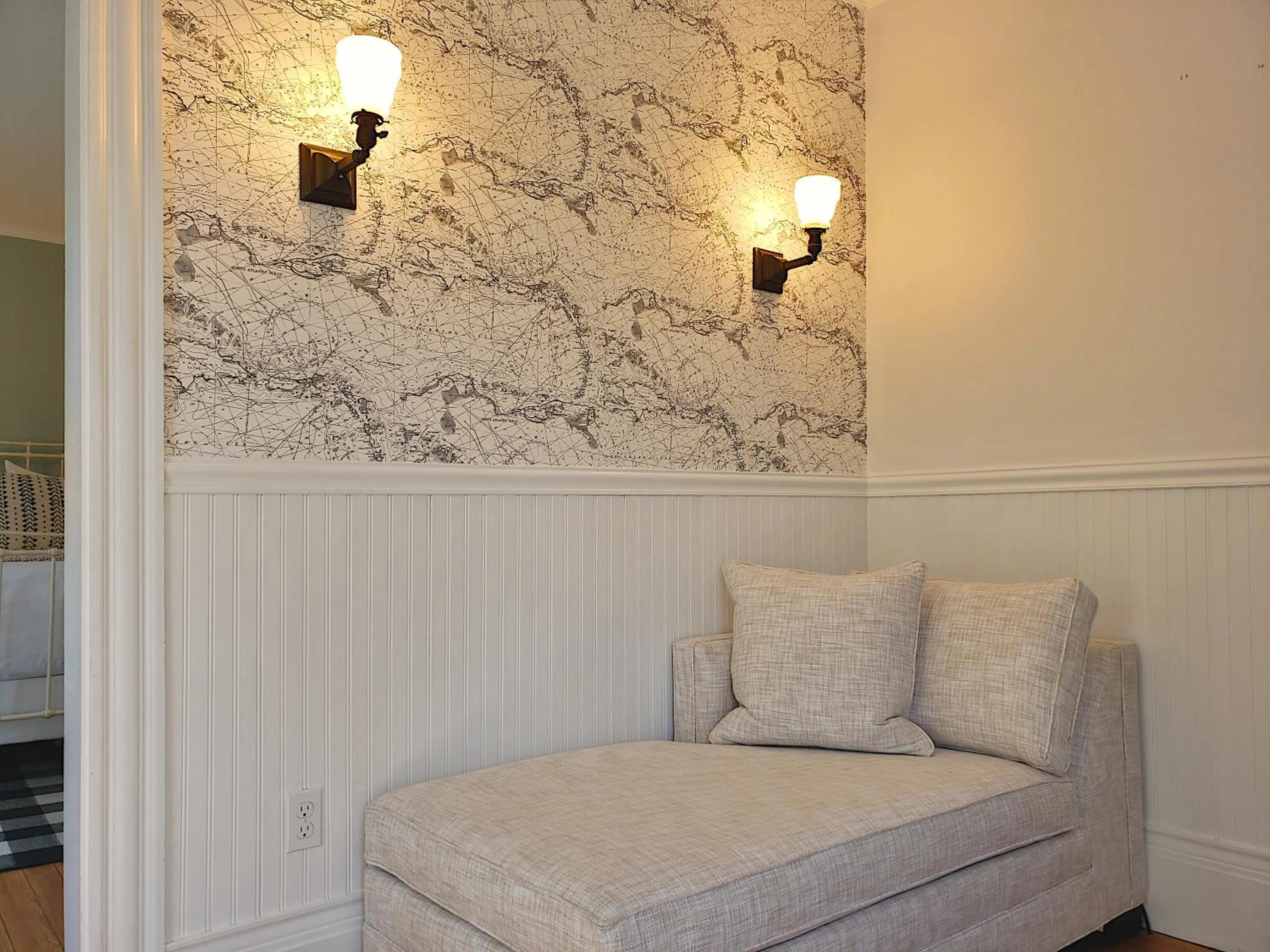 Seating area in Sand Bar Cottage Inn