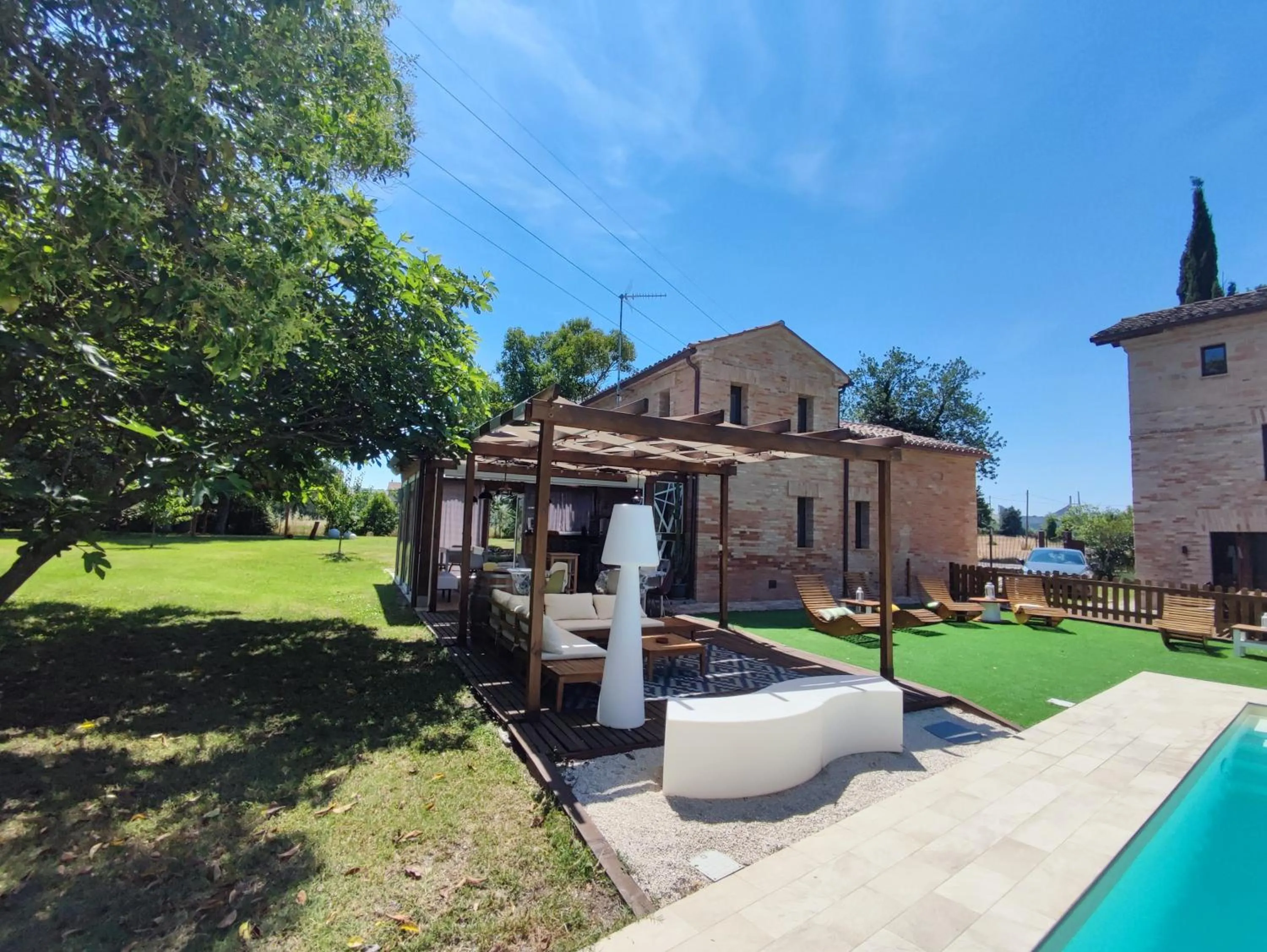 Property building in B&B il Fienile del Borgo