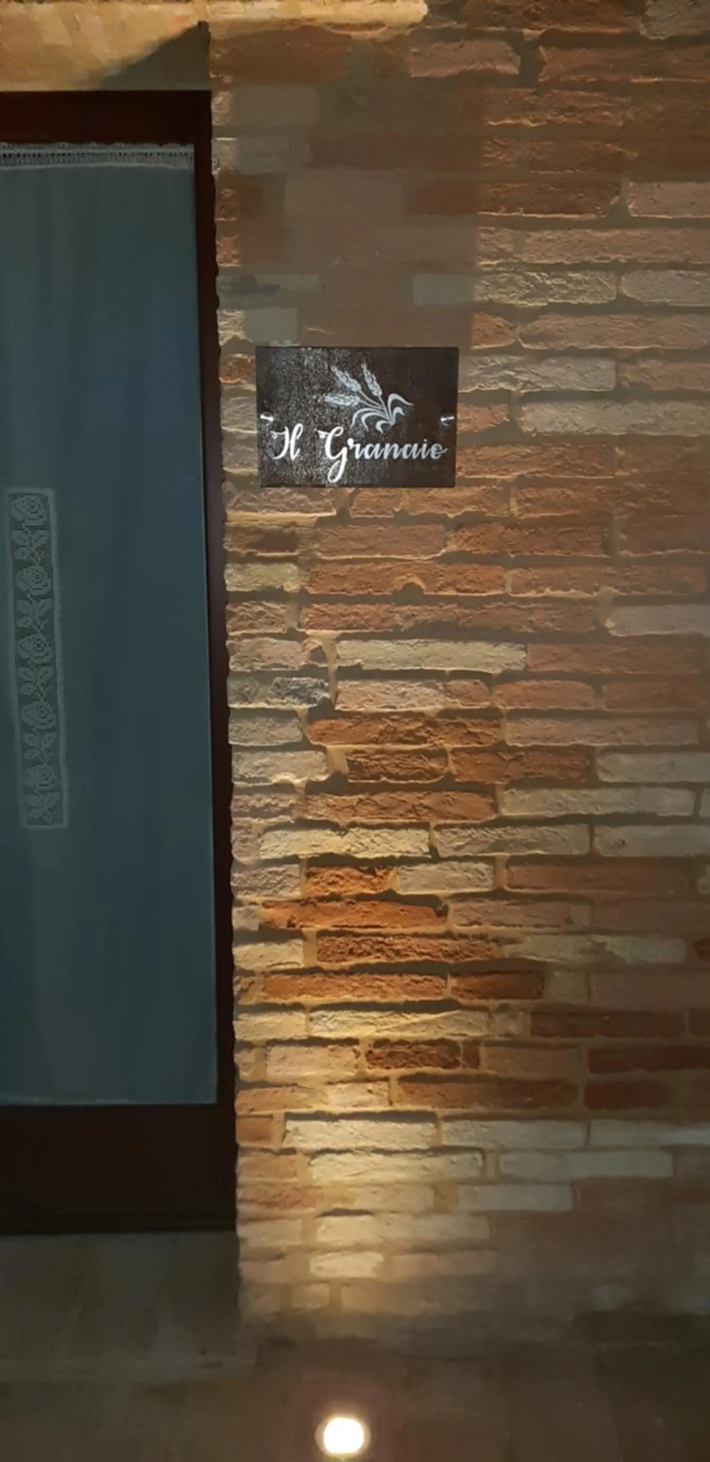 Decorative detail in B&B il Fienile del Borgo