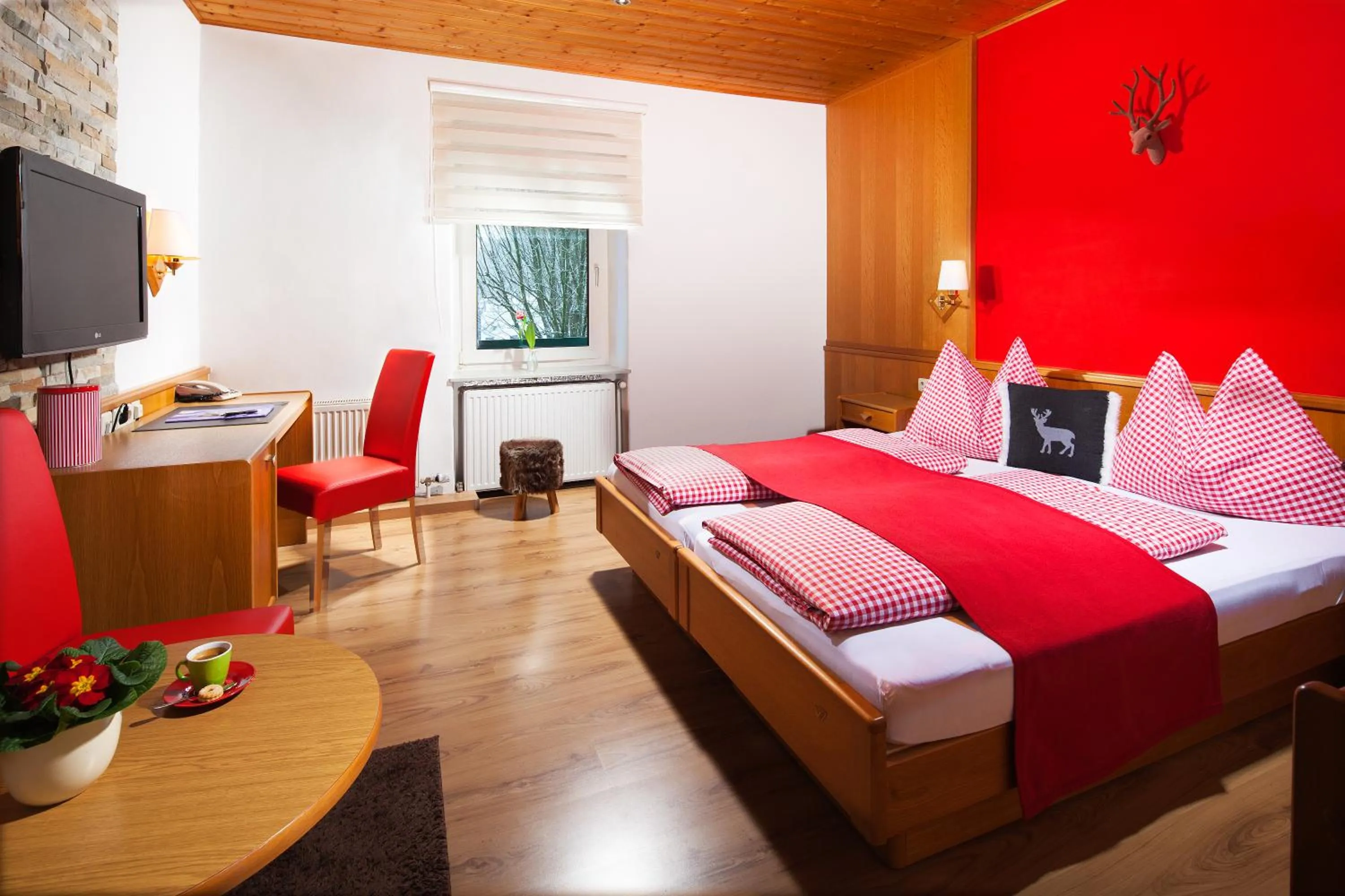 Photo of the whole room, Bed in Hotel Apartment Das Au- Gut