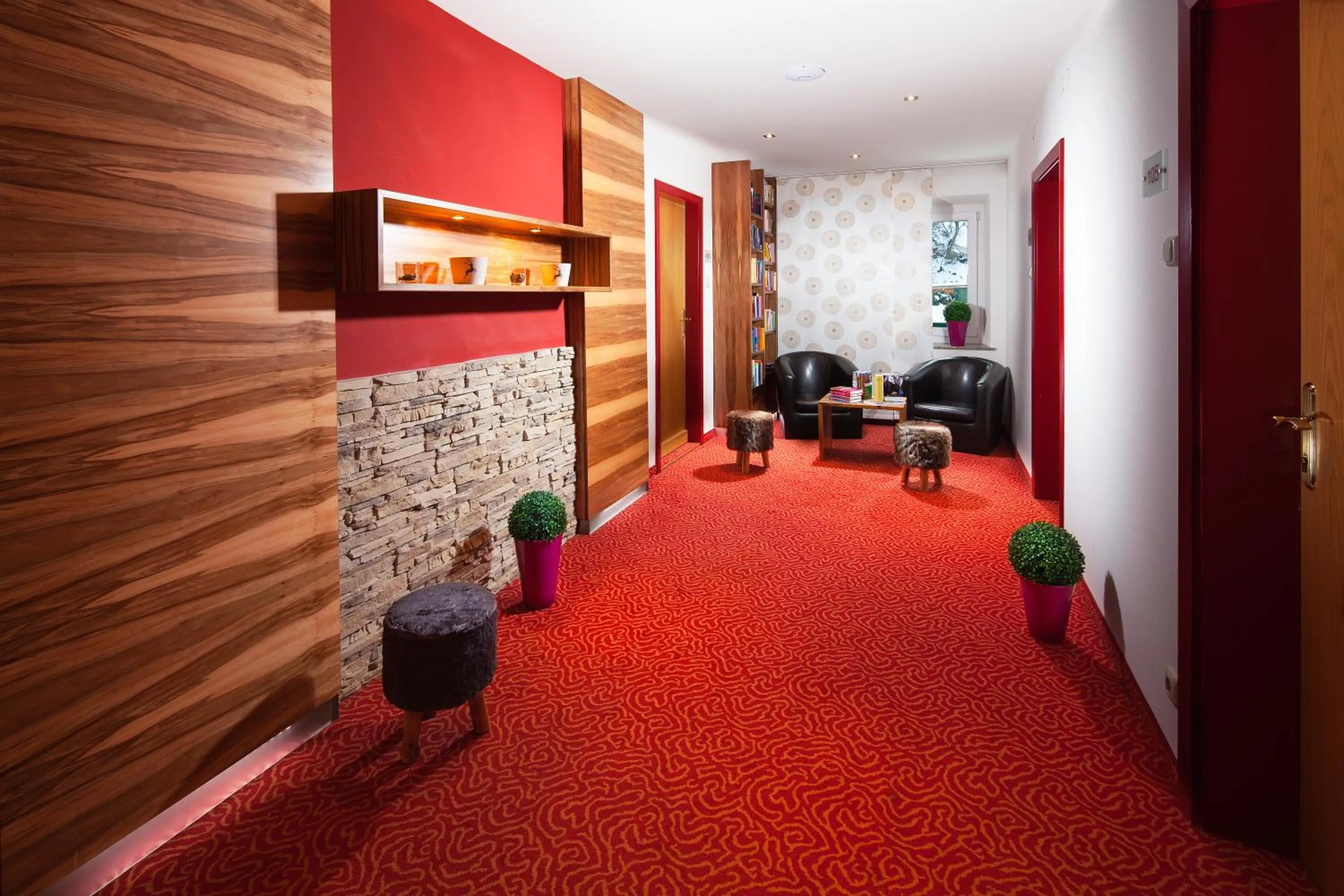 Seating area in Hotel Apartment Das Au- Gut