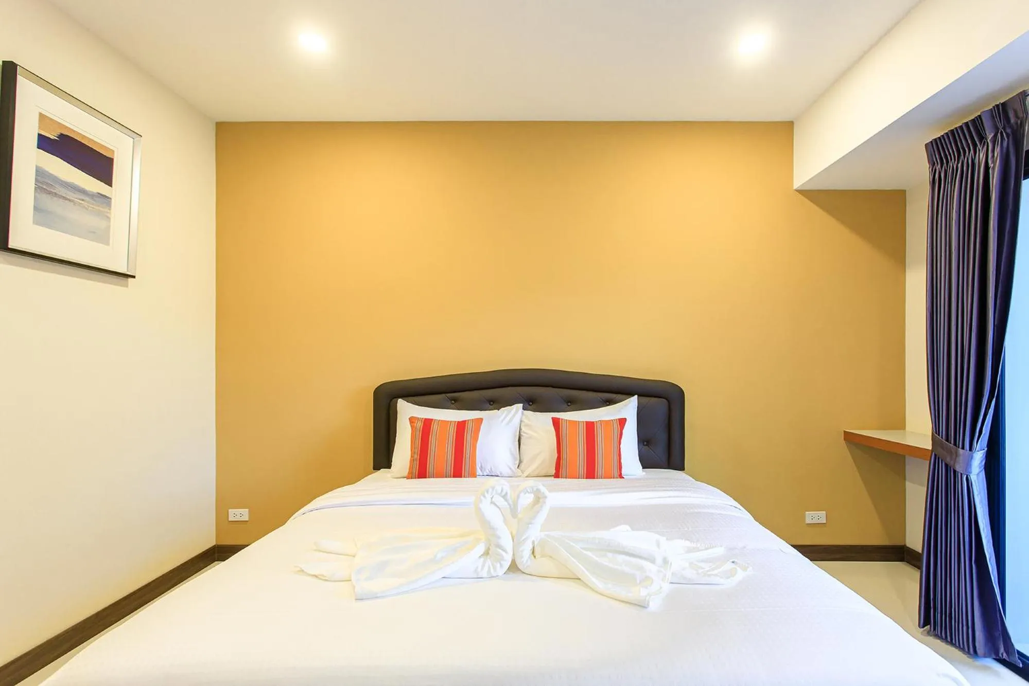 Bed in Chanapat Hotel