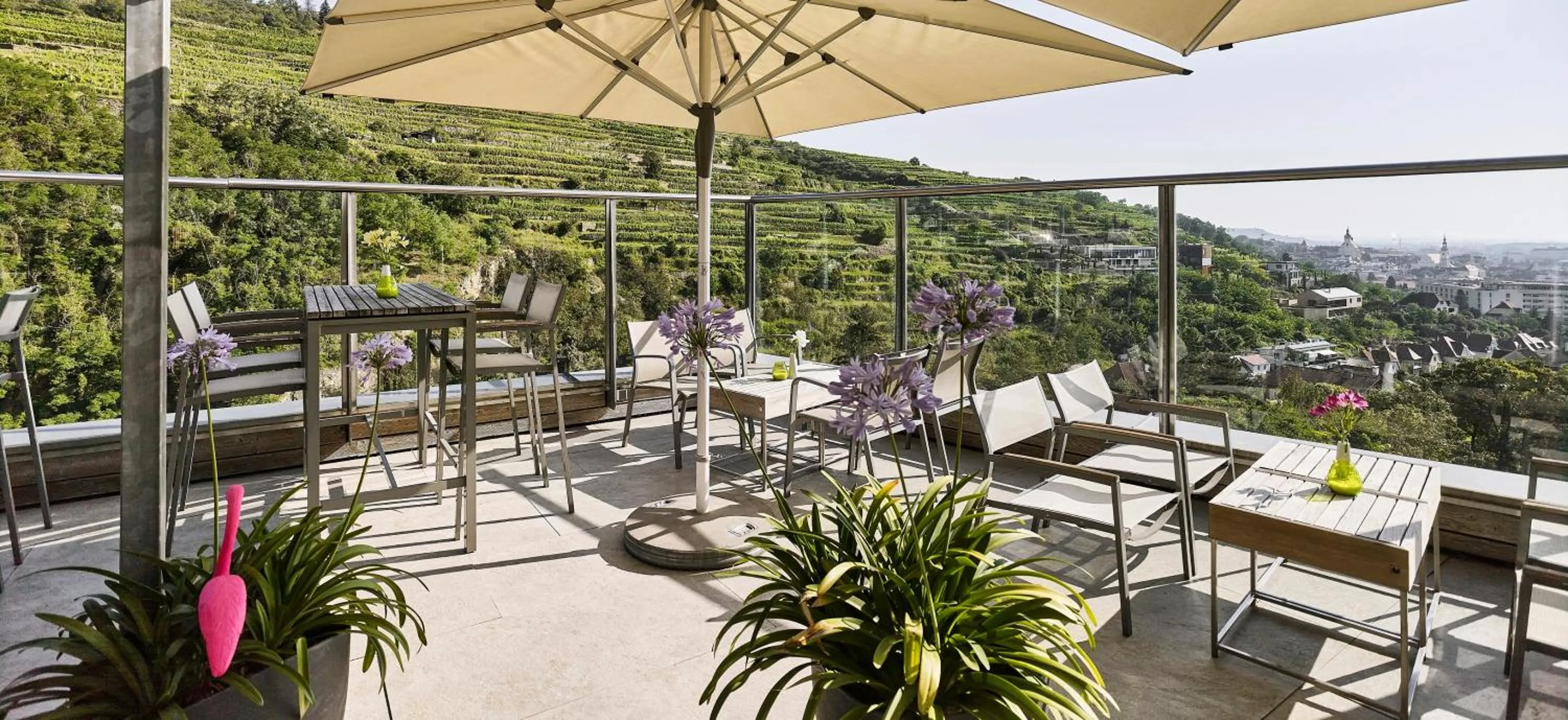 View (from property/room) in Steigenberger Hotel & Spa Krems