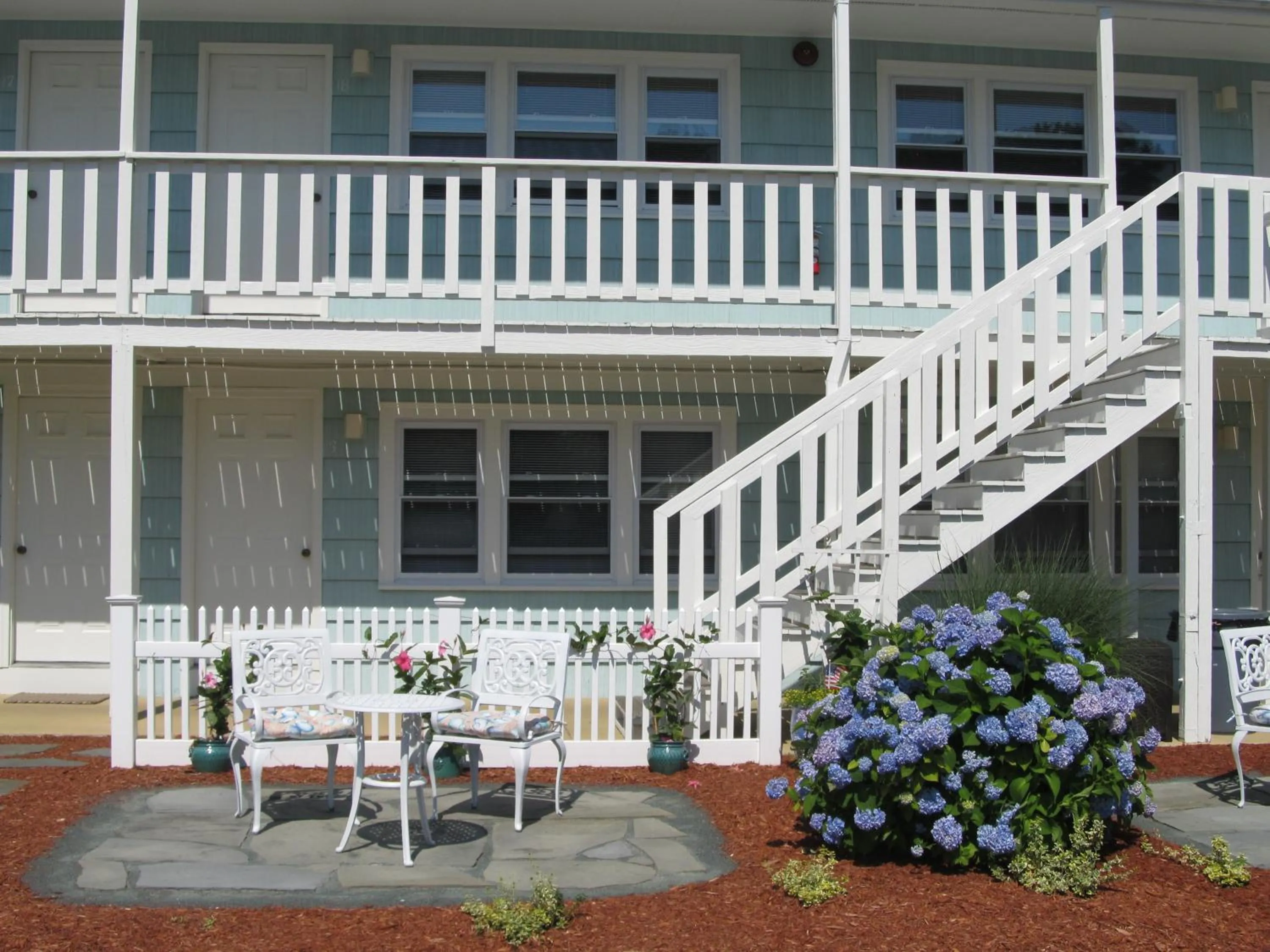 Patio in The Escape Inn
