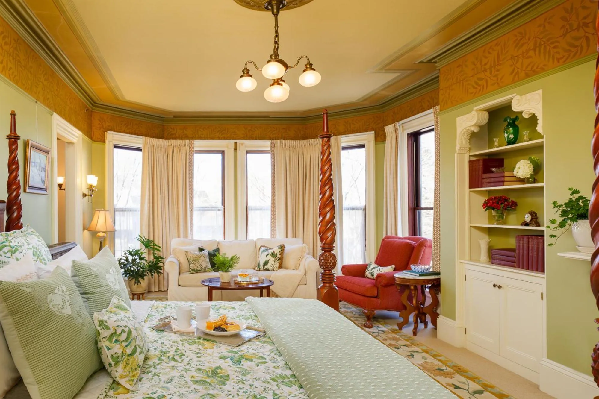 Seating area in The Lady Mary Inn
