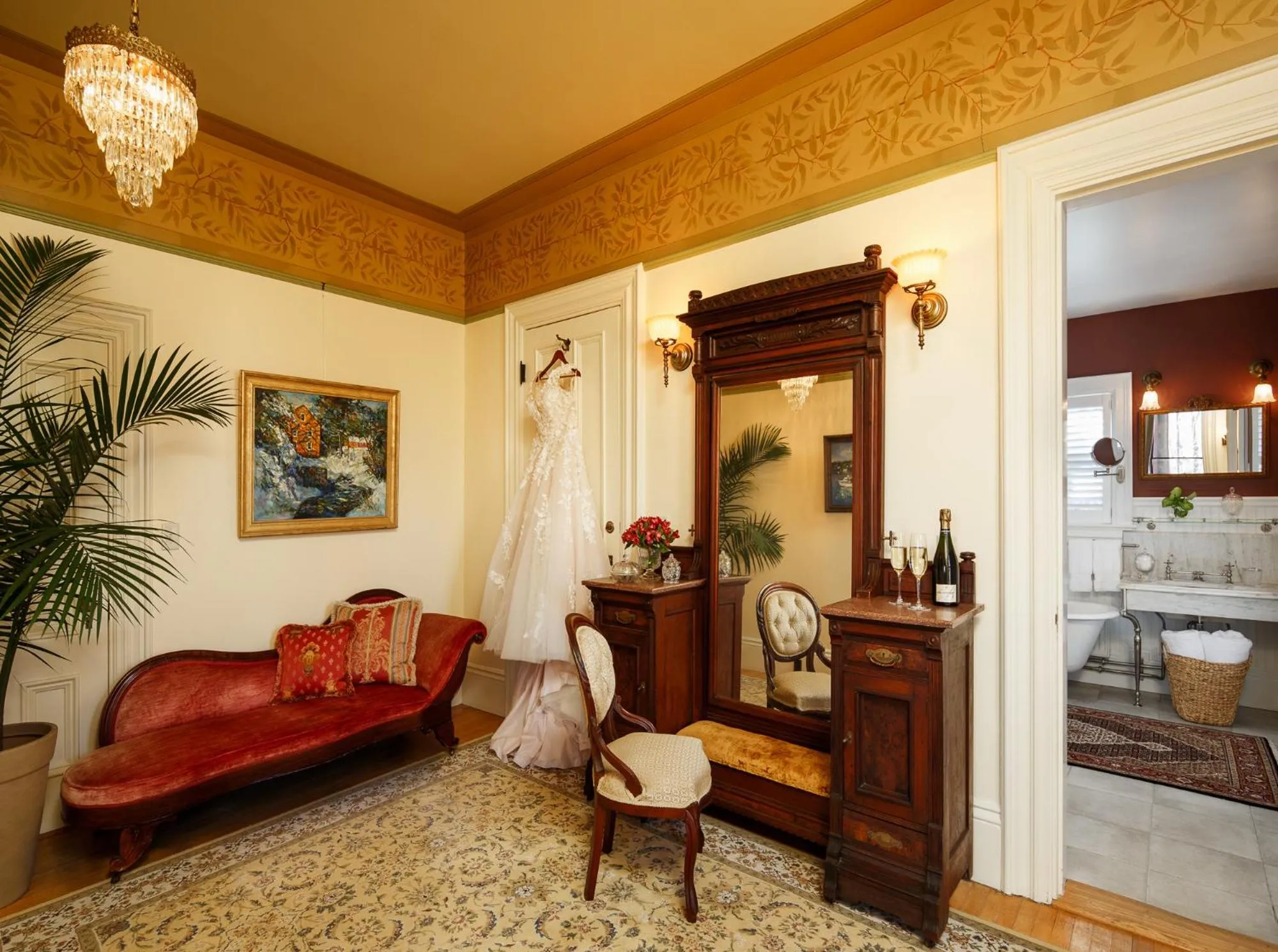 Seating area in The Lady Mary Inn