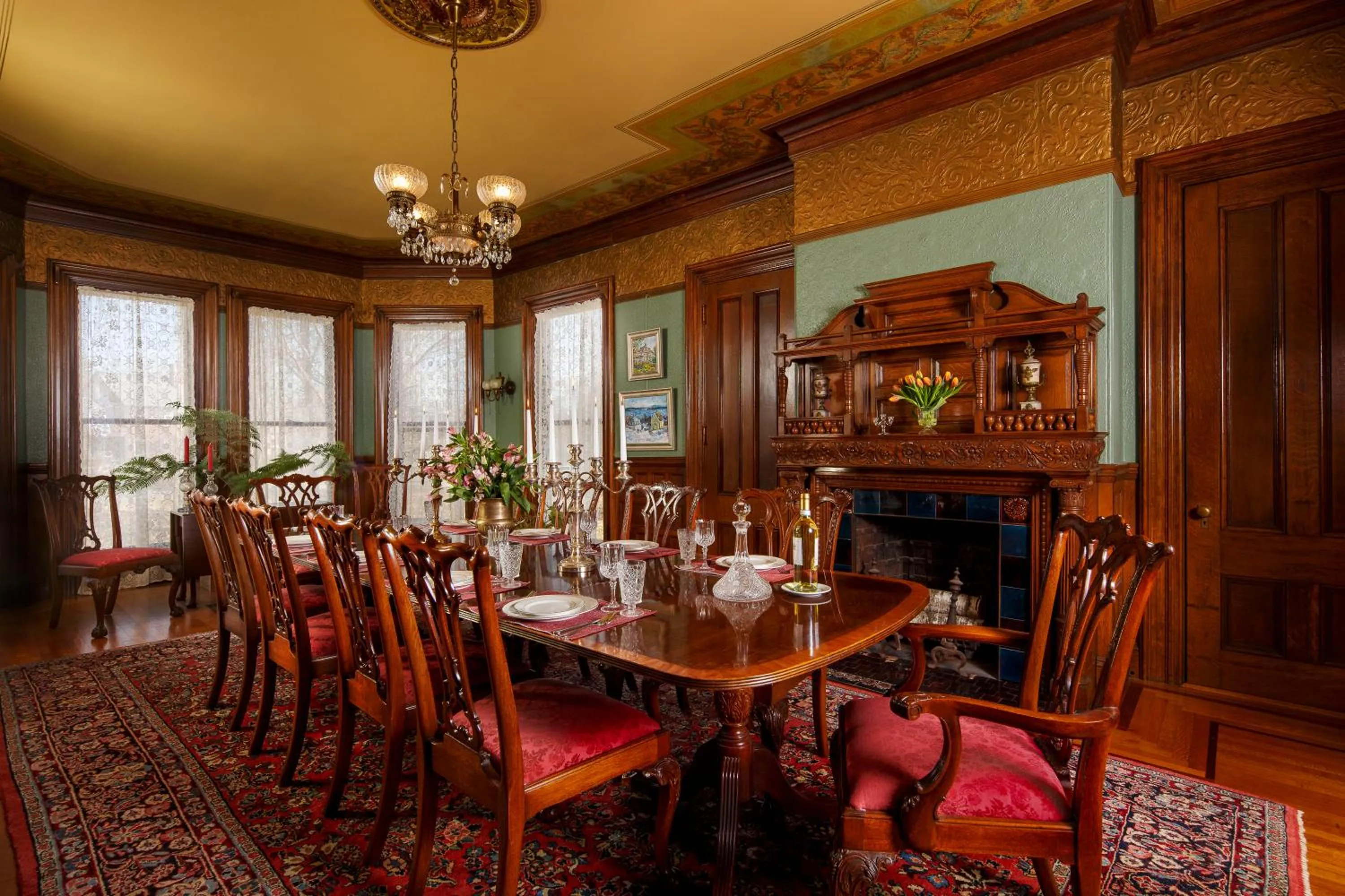 Dining area in The Lady Mary Inn