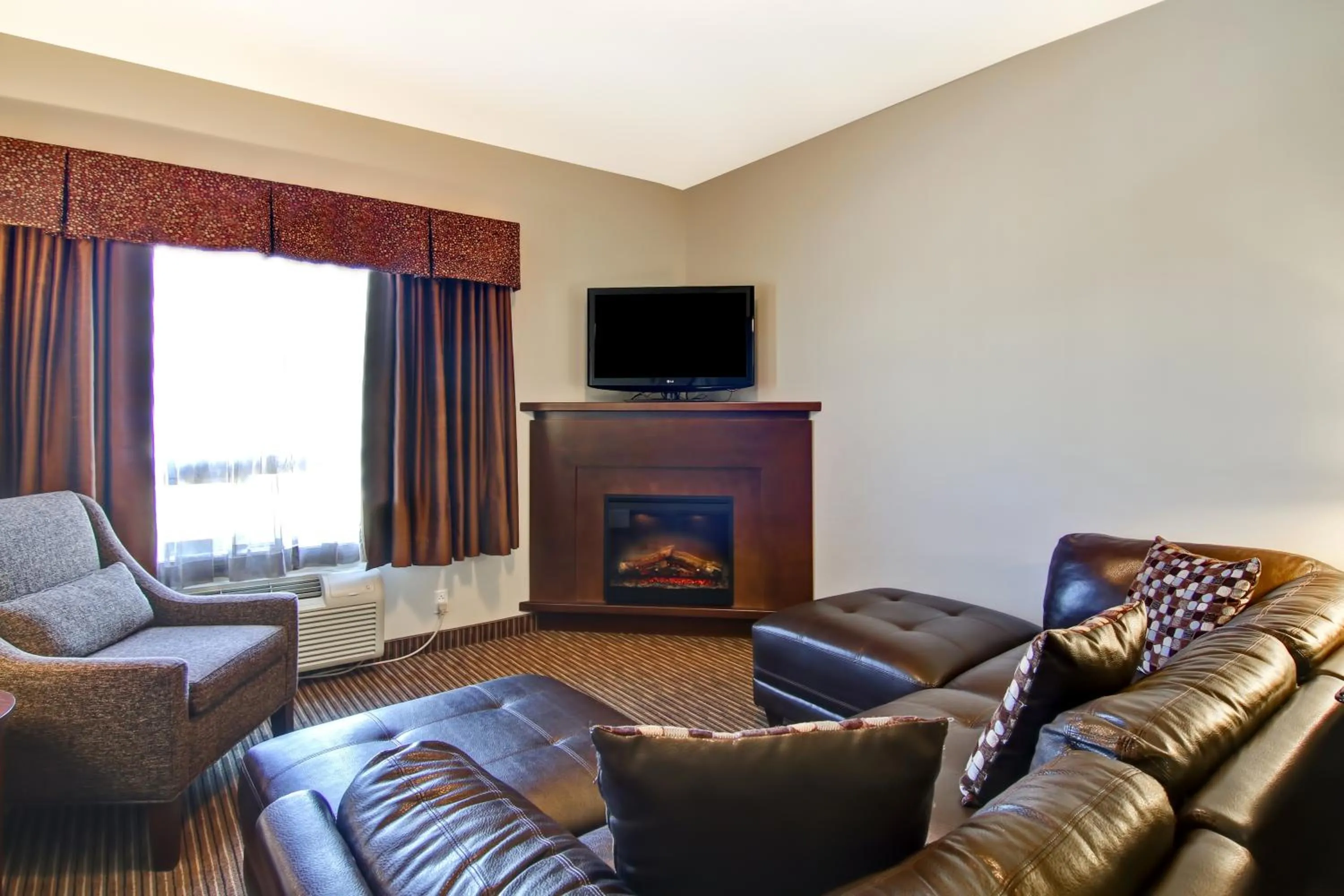 Seating area in Canalta Hotel Melfort