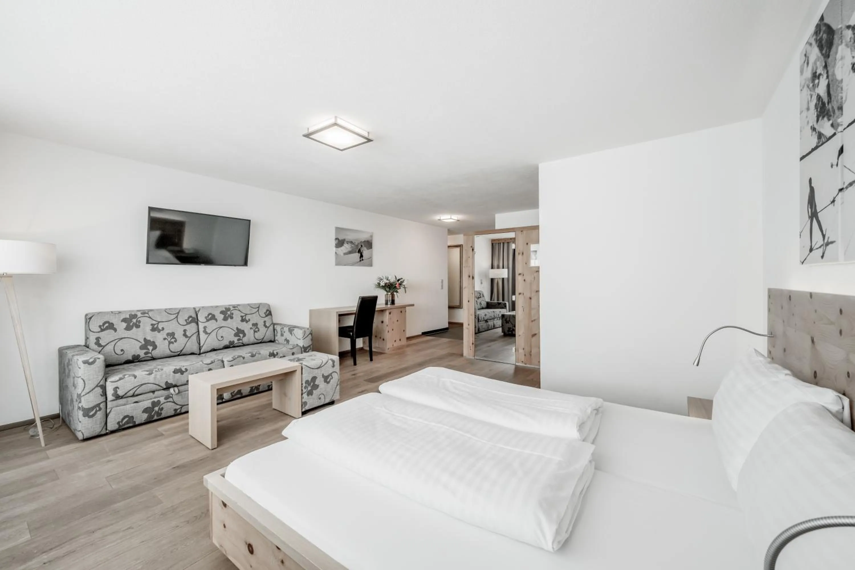 Bed in Sporthotel Olymp