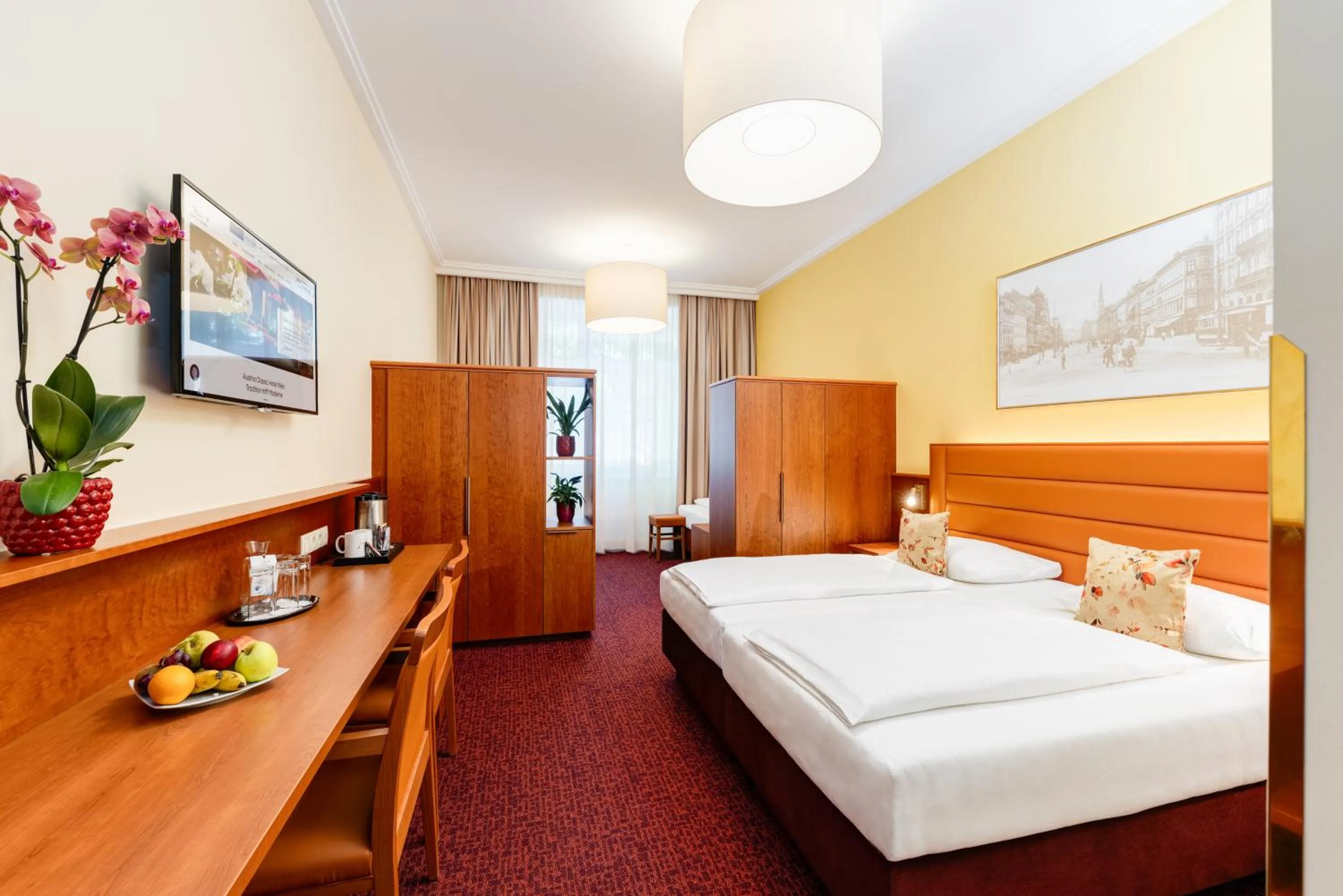 Photo of the whole room, Bed in Austria Classic Hotel Wien