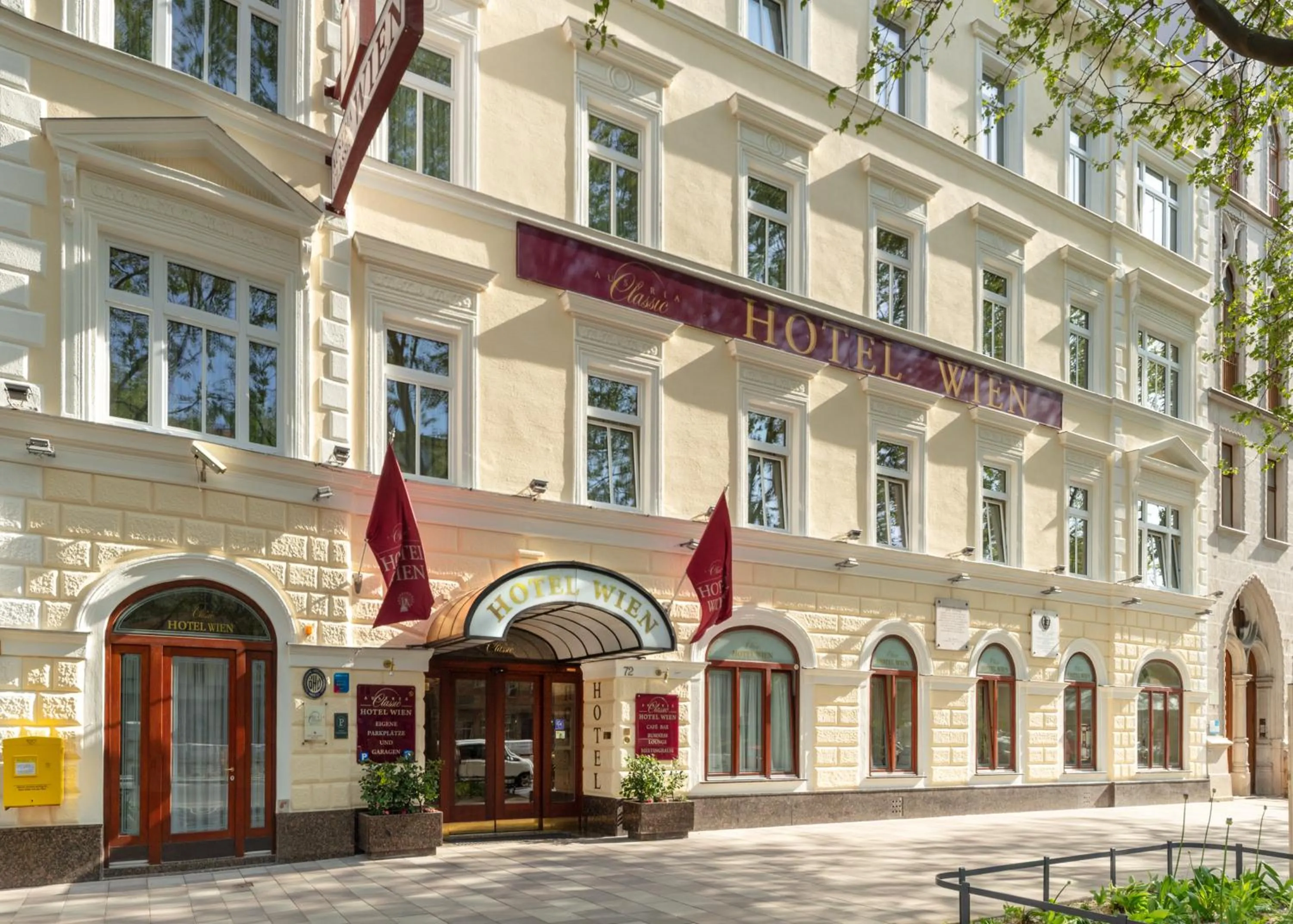Property building in Austria Classic Hotel Wien