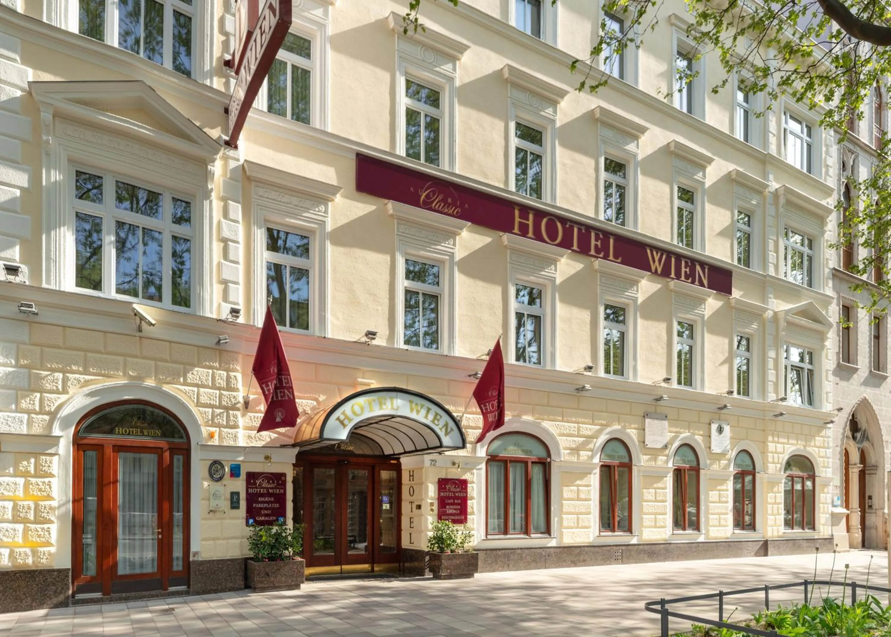 Facade/entrance in Austria Classic Hotel Wien