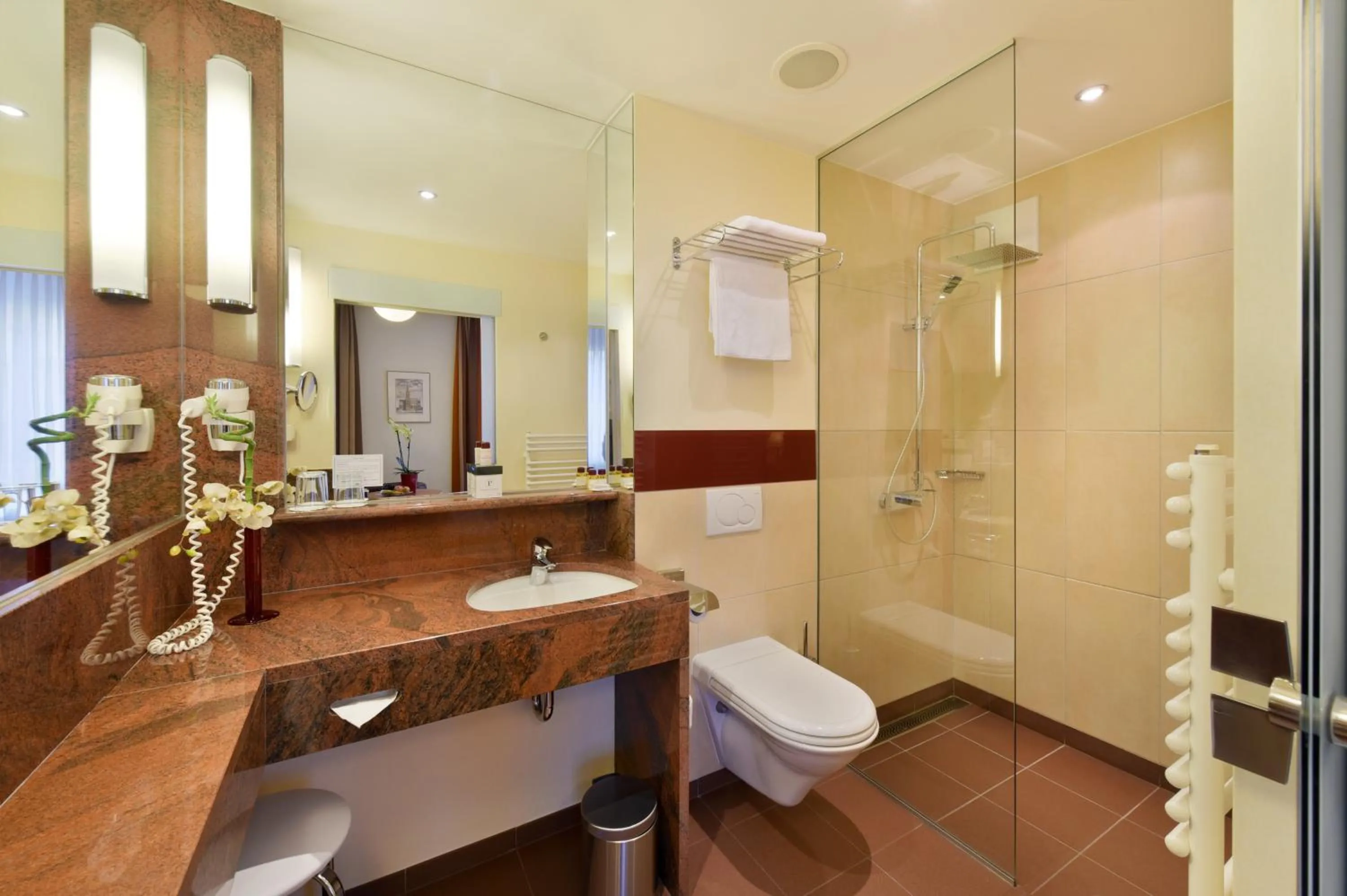 Shower in Austria Classic Hotel Wien