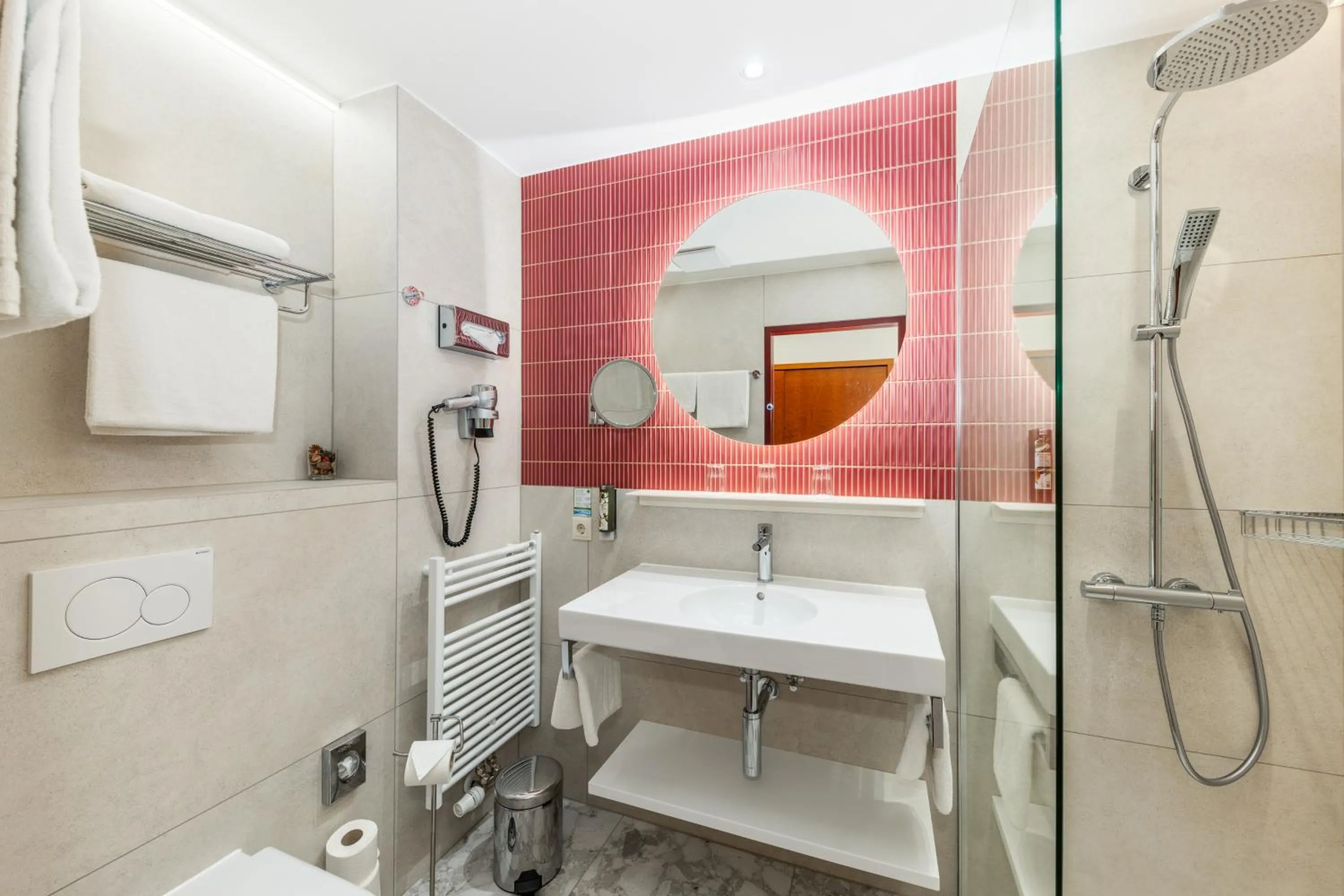 Shower in Austria Classic Hotel Wien