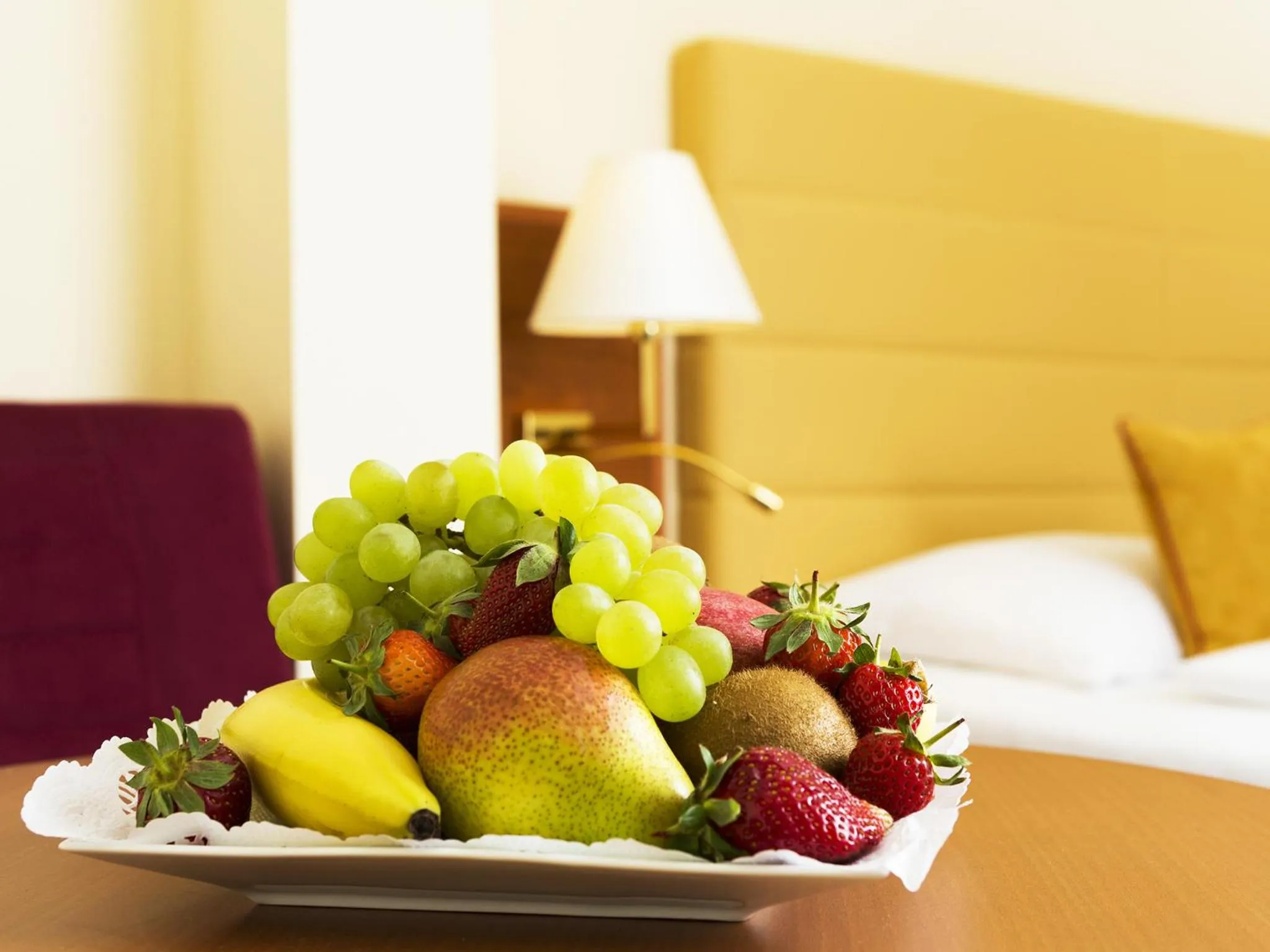 Decorative detail, Bed in Austria Classic Hotel Wien