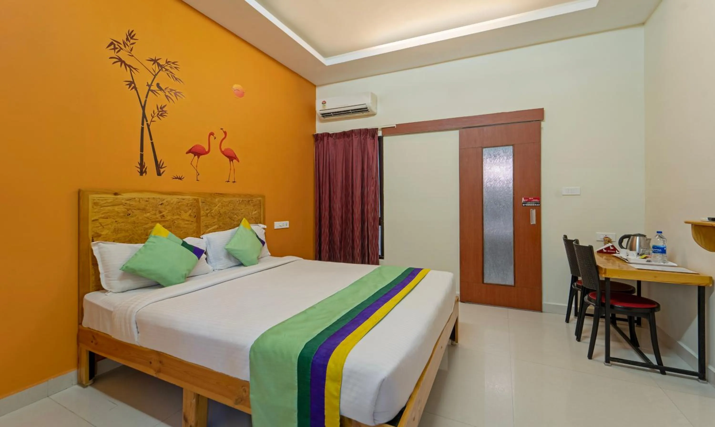 Bed in Treebo Eden Park Hotel, 3 Km From Puducherry Airport