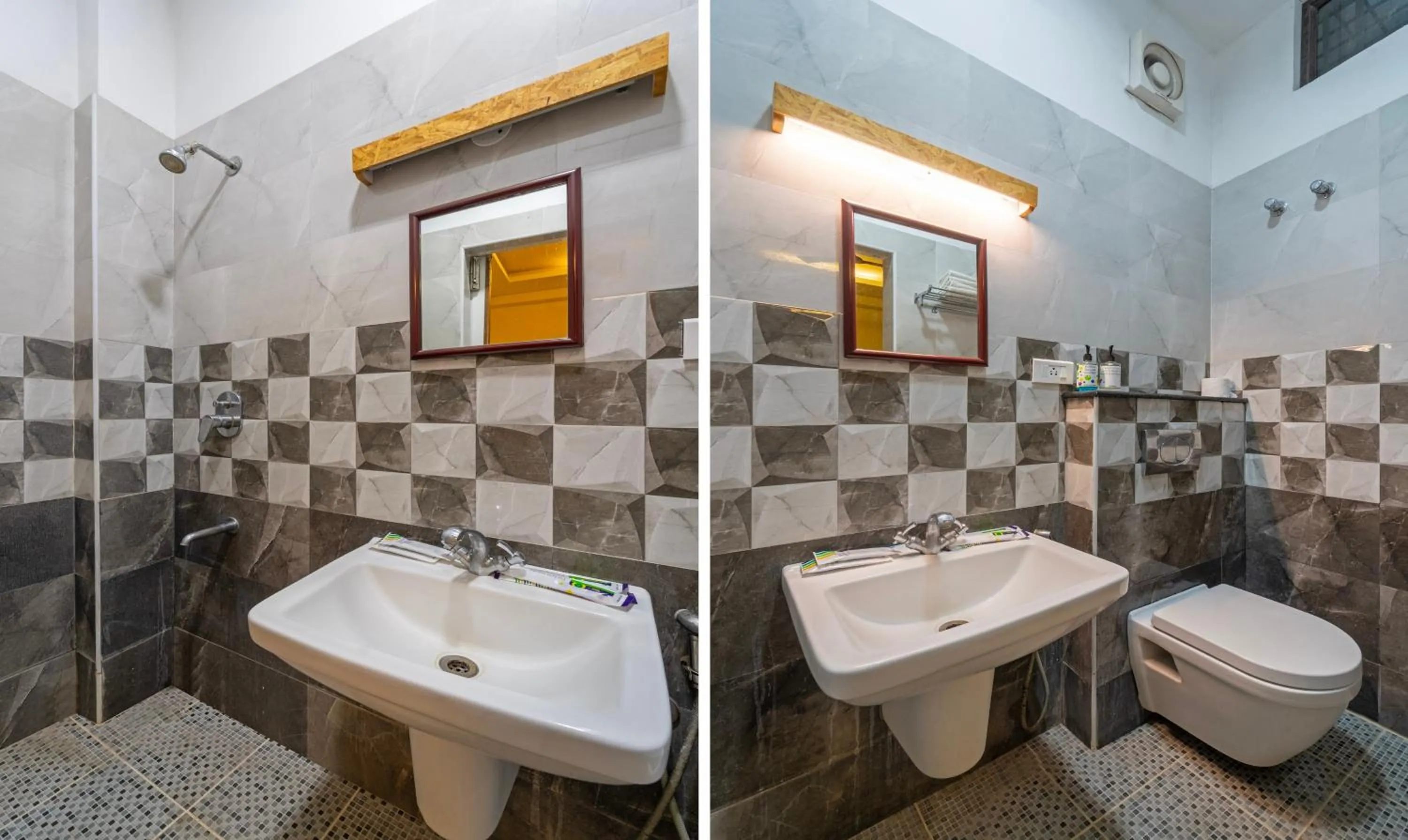 Shower in Treebo Eden Park Hotel, 3 Km From Puducherry Airport