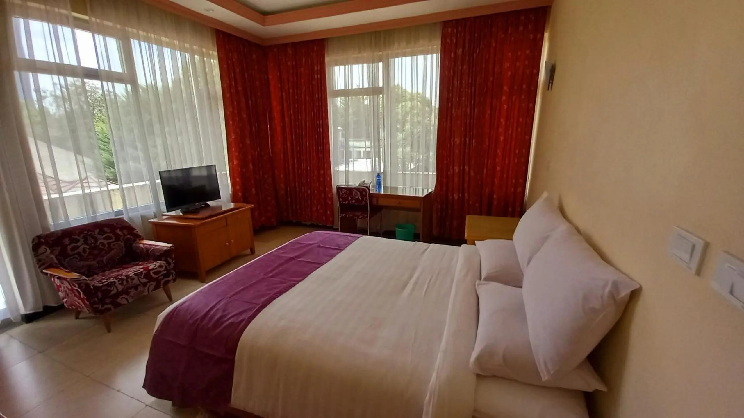 Bed in GHION HOTEL
