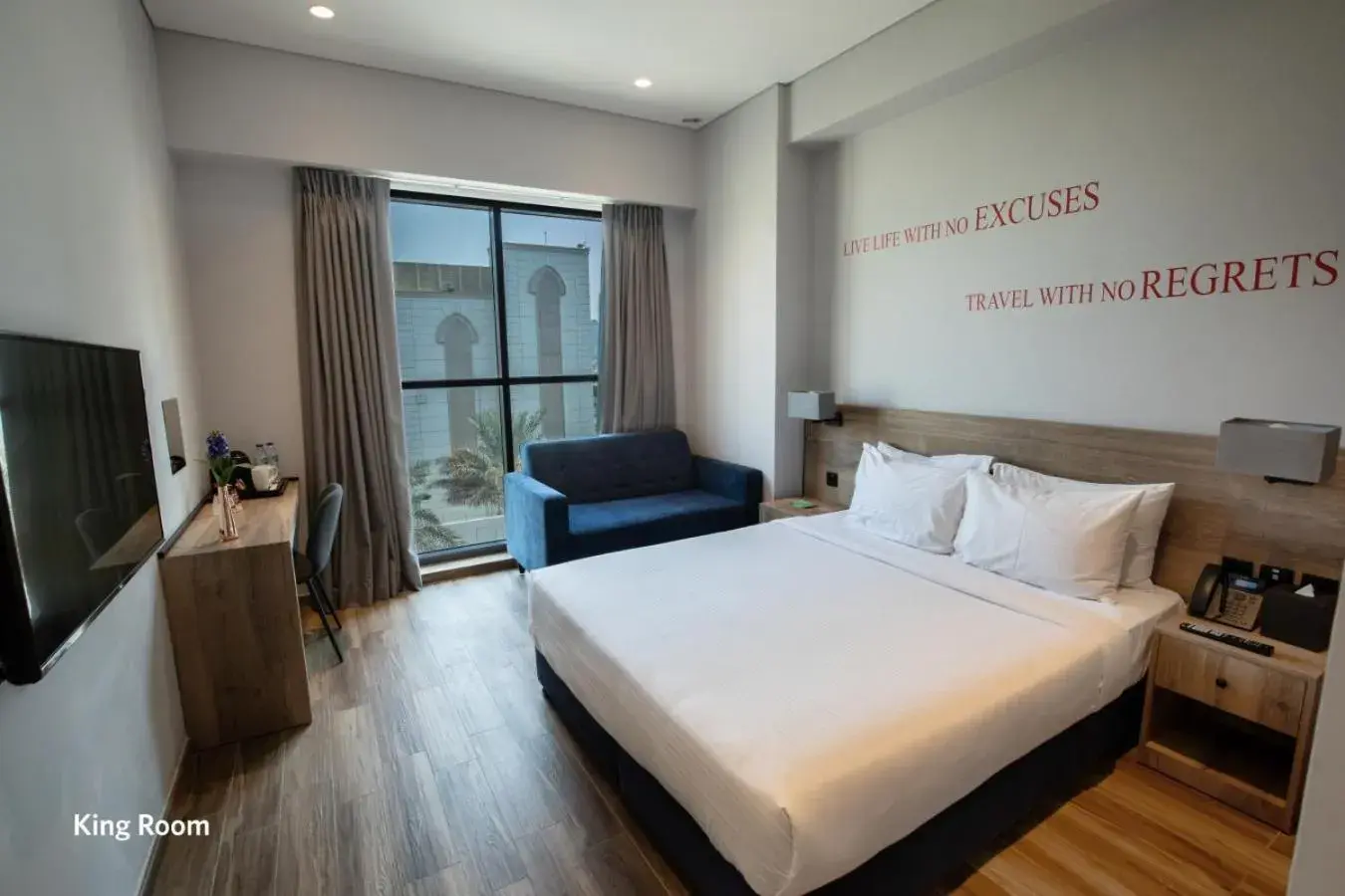 Executive Room Sofa With City View (includes 25% off F&B) in Kingsgate Canal Hotel by Millennium Executive Room Sofa With City View (includes 25% off F&B) in Kingsgate Canal Hotel by Millennium