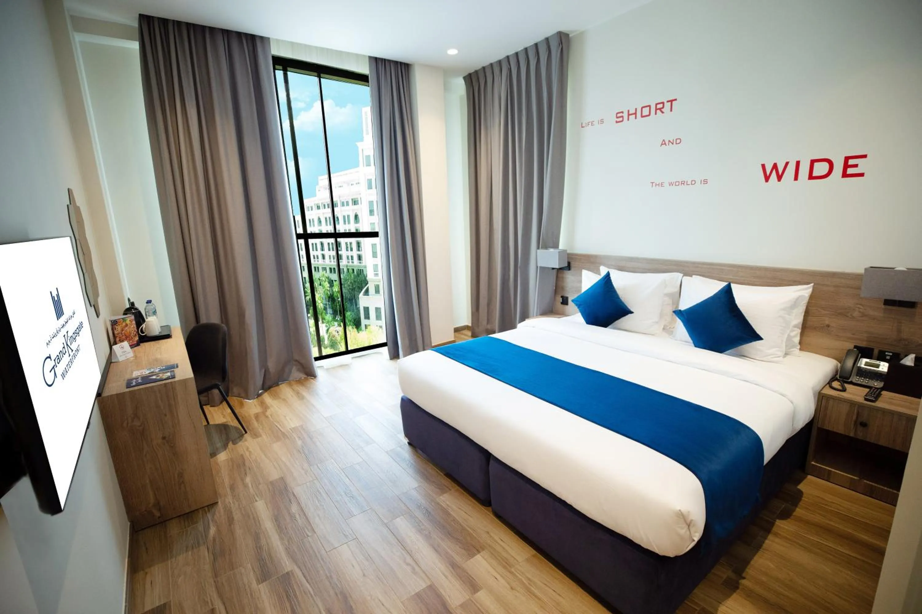 Aqua park, Bed in Grand Kingsgate Jaddaf Waterfront Hotel by Millennium