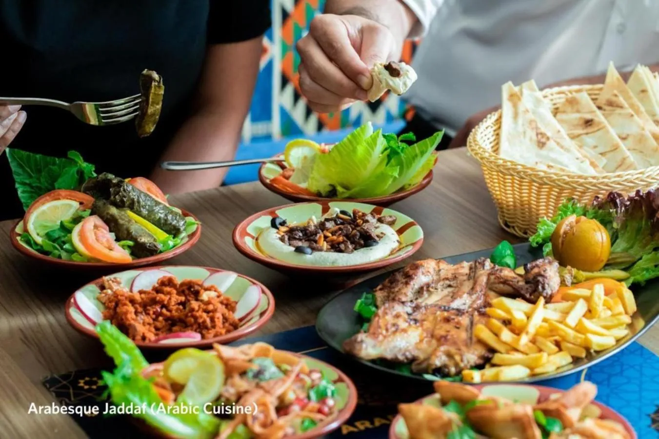 Restaurant/places to eat in Grand Kingsgate Jaddaf Waterfront Hotel by Millennium