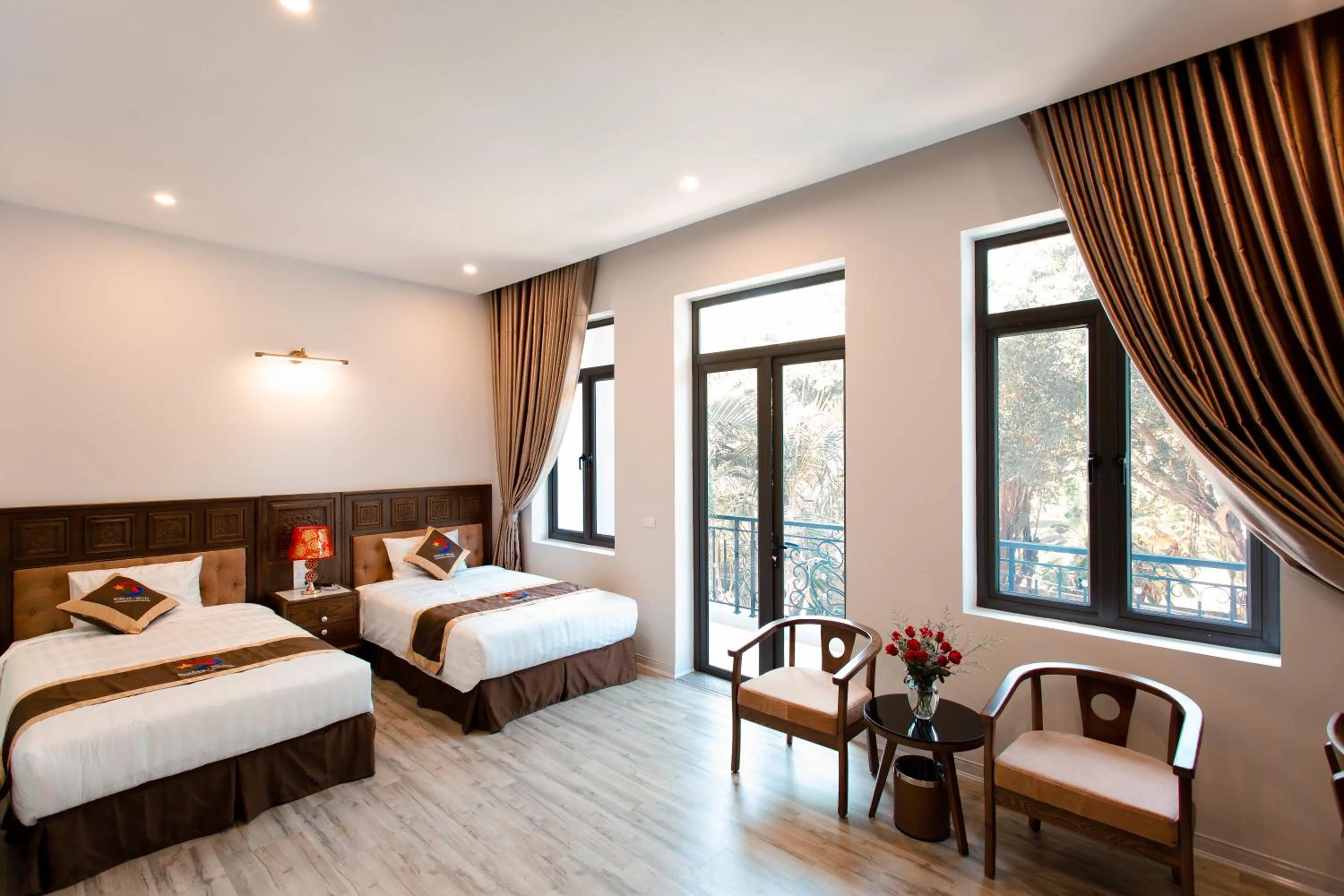 Photo of the whole room, Bed in Korea Hotel Bac Giang