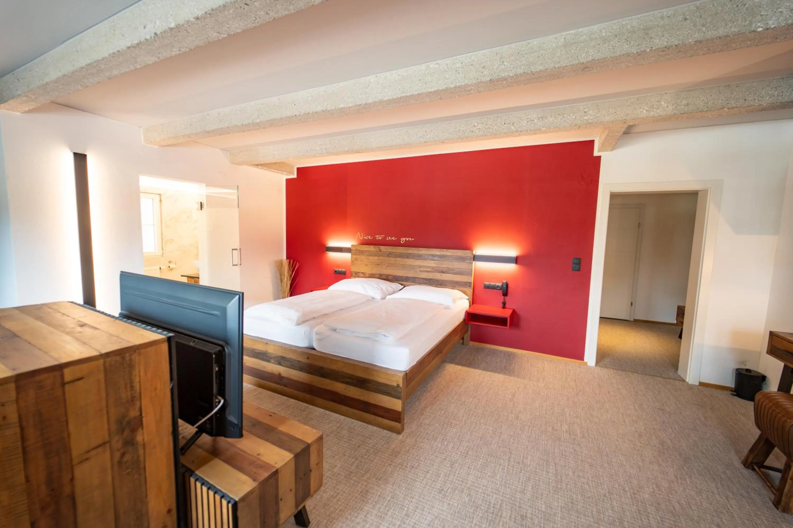 Photo of the whole room, Bed in Sporthotel Igls