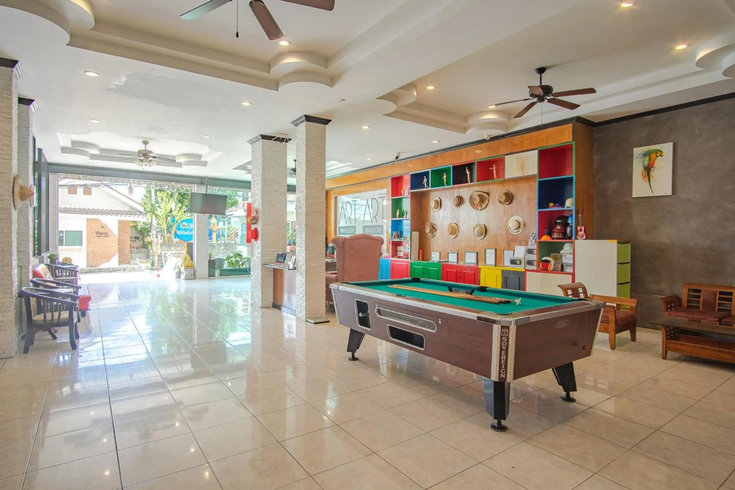 Billiard in Art Mansion Patong Hotel