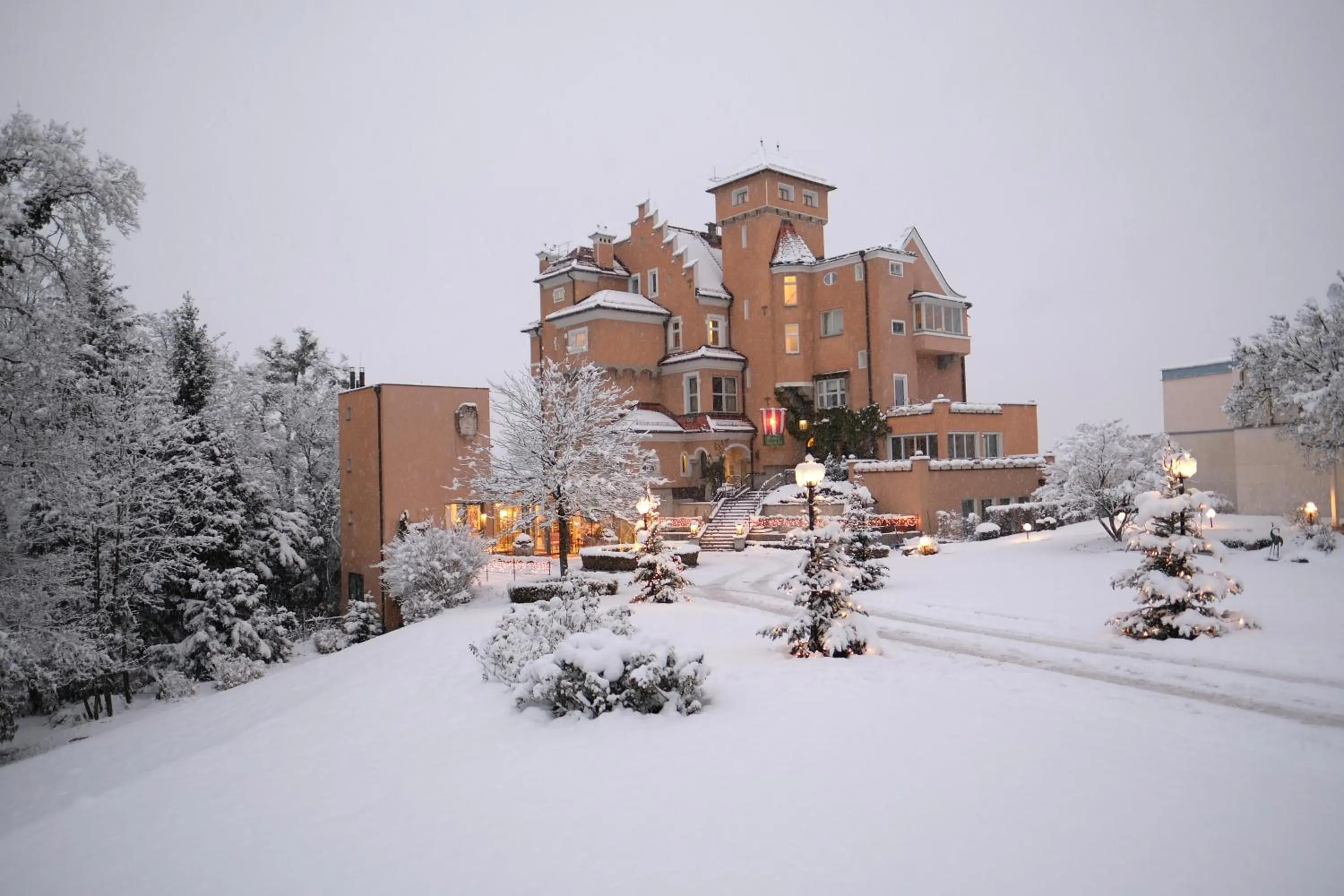 Winter in Hotel Schloss Mönchstein