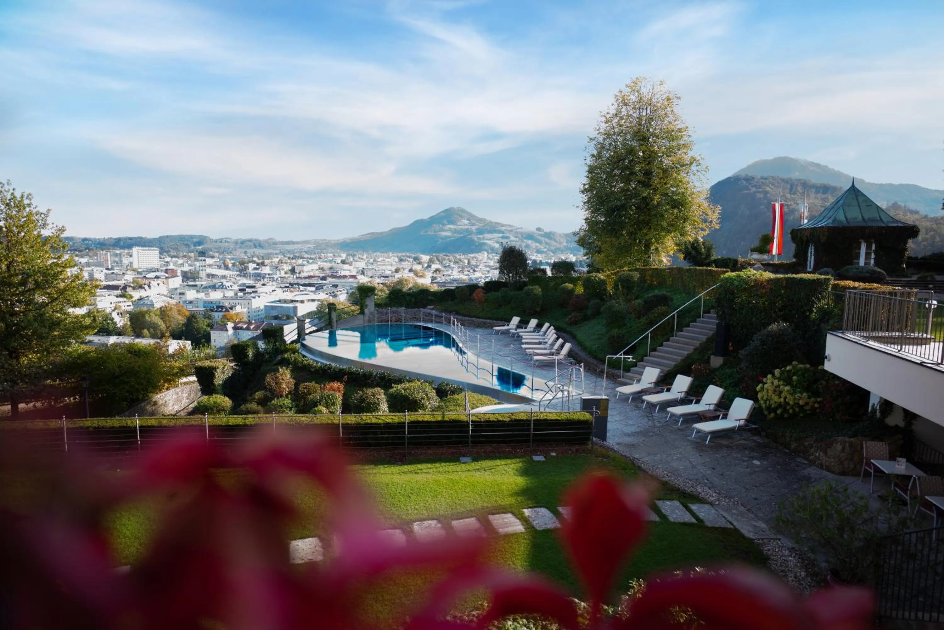 City view in Hotel Schloss Mönchstein