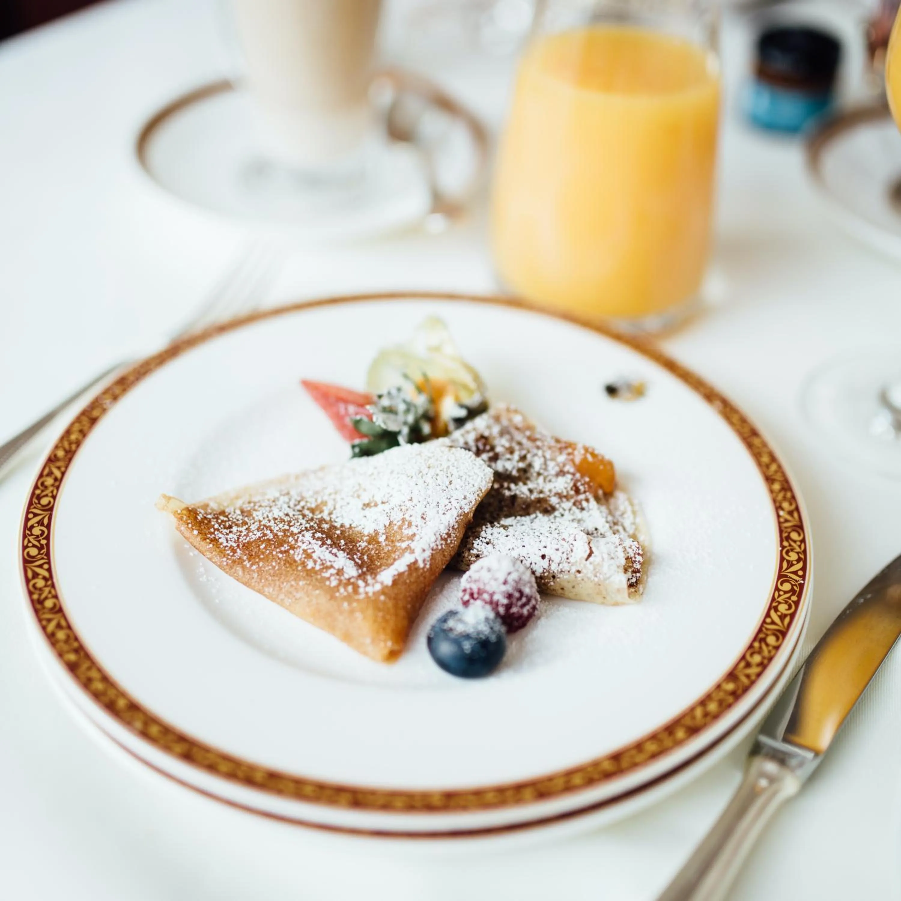 Food in Hotel Schloss Mönchstein