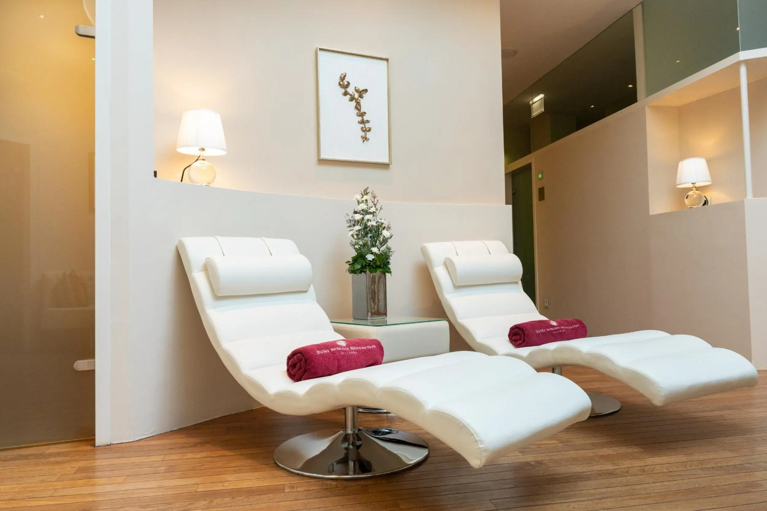 Sauna in Hotel Schloss Mönchstein