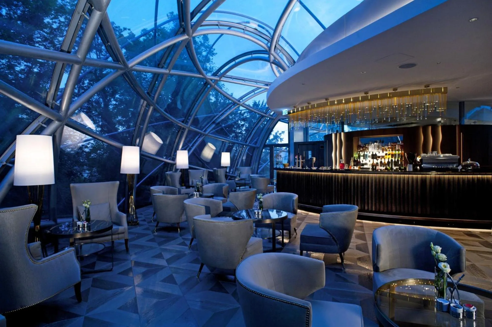 Lounge or bar in Hotel Schloss Mönchstein