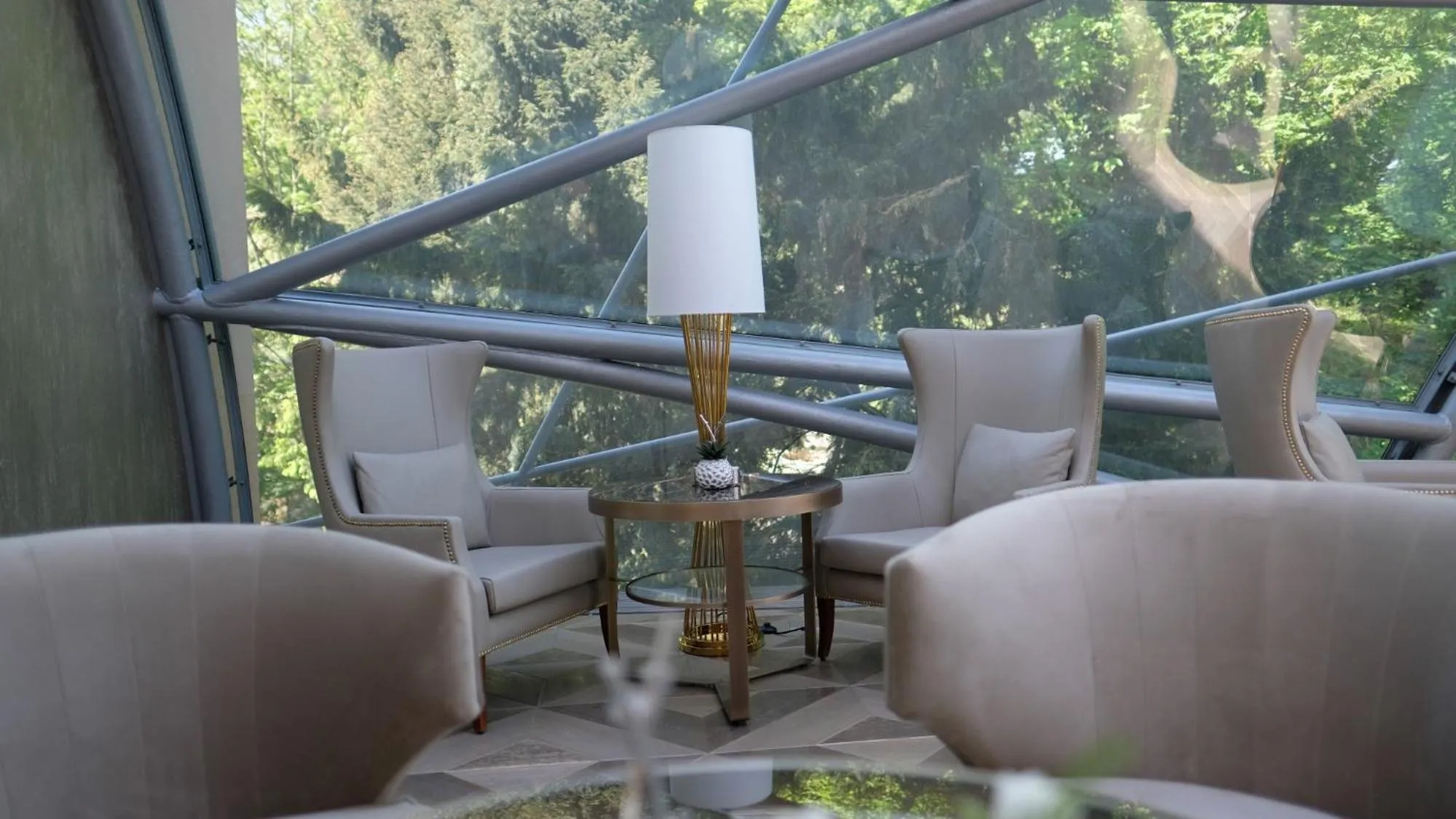 Lounge or bar in Hotel Schloss Mönchstein