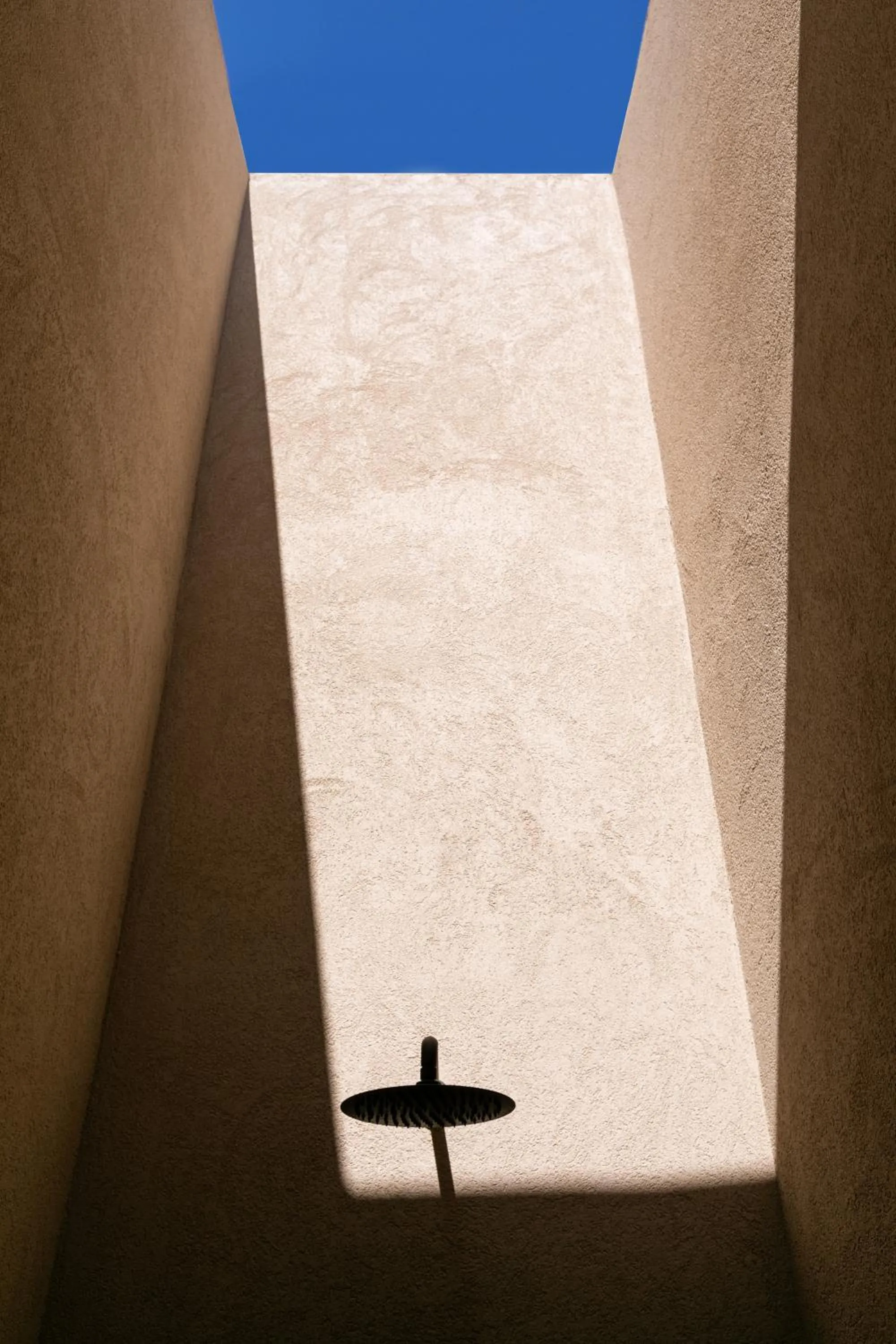 Shower in Santorini Sky, Luxury Resort