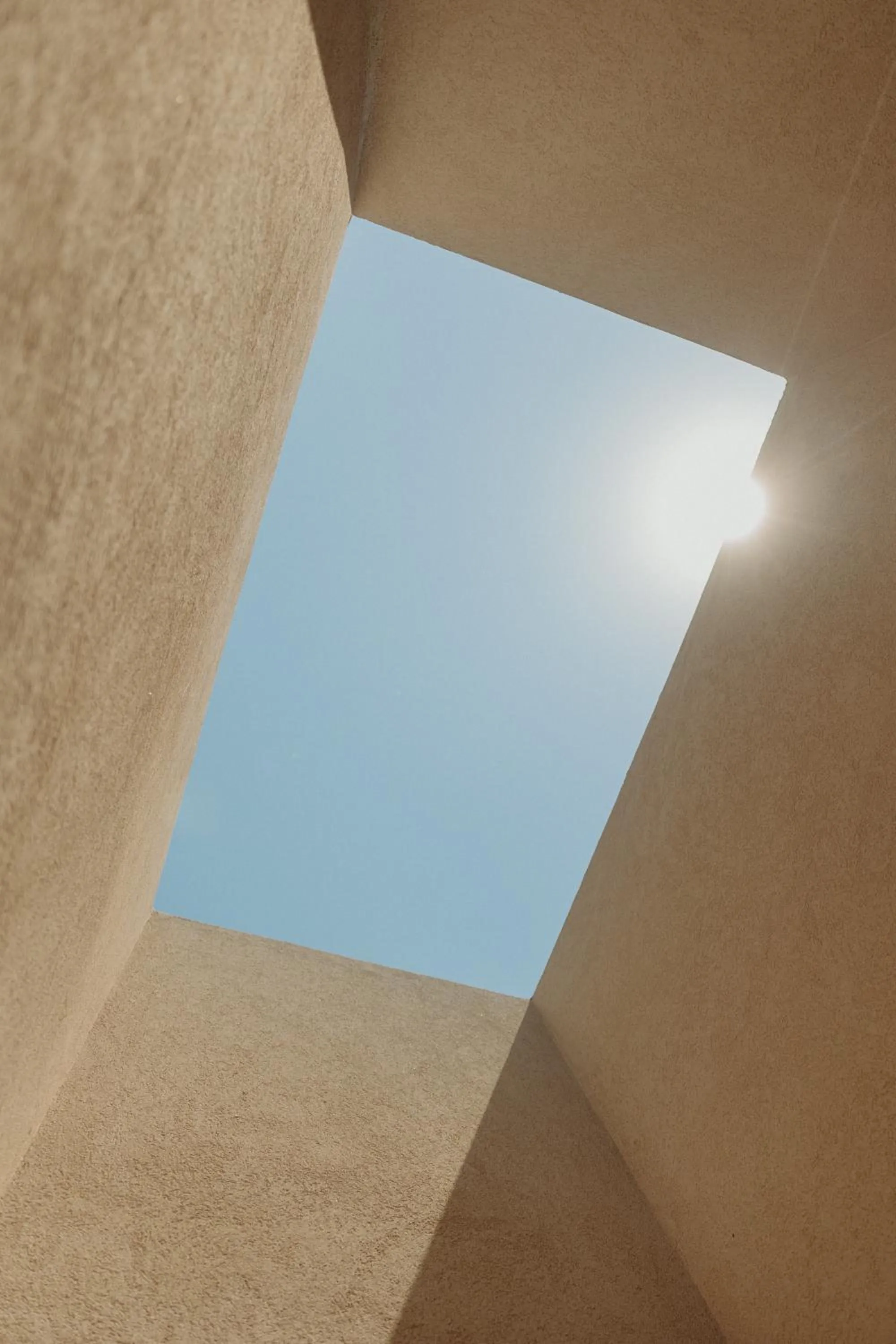 Shower in Santorini Sky, Luxury Resort