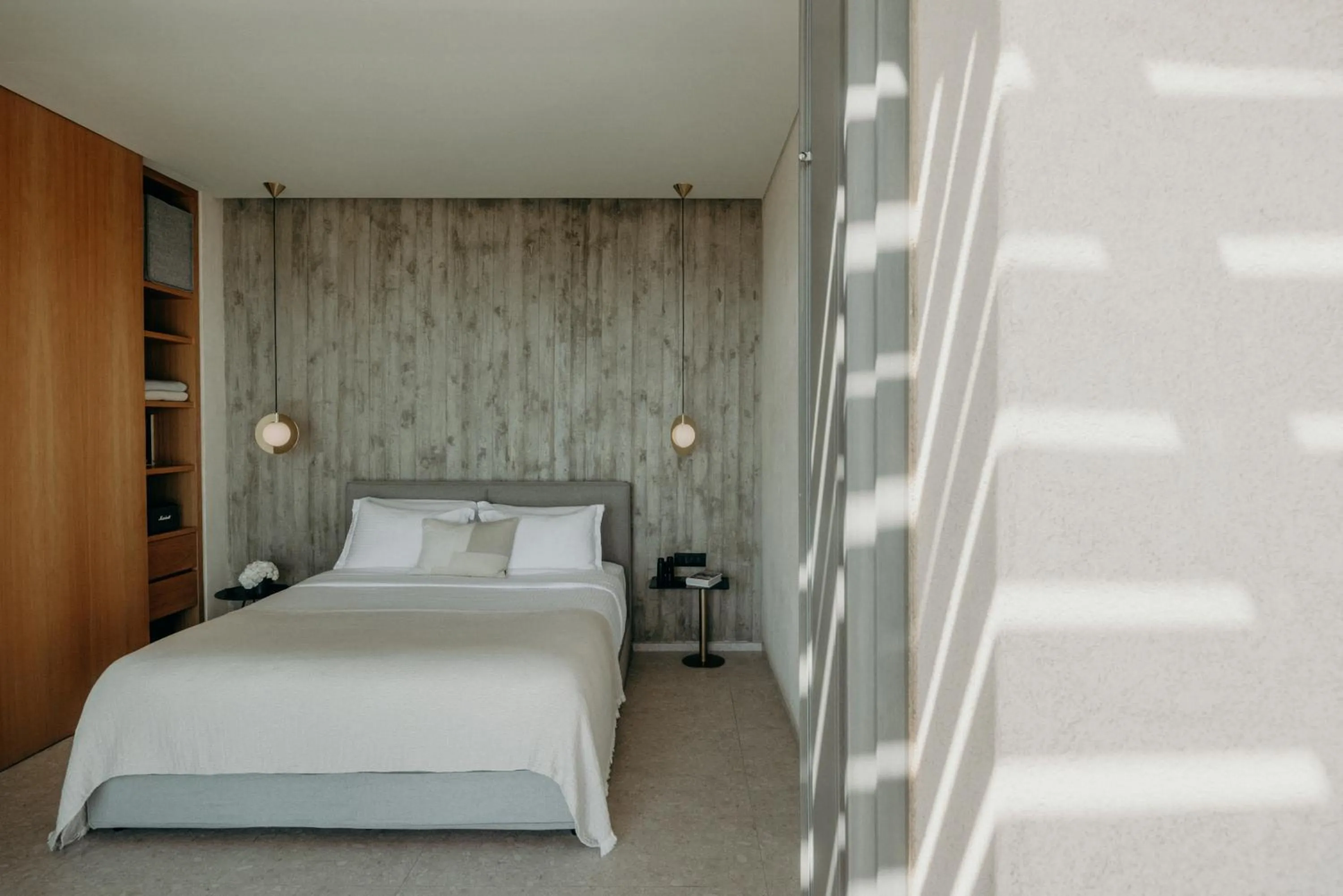 Bedroom, Bed in Santorini Sky, Luxury Resort