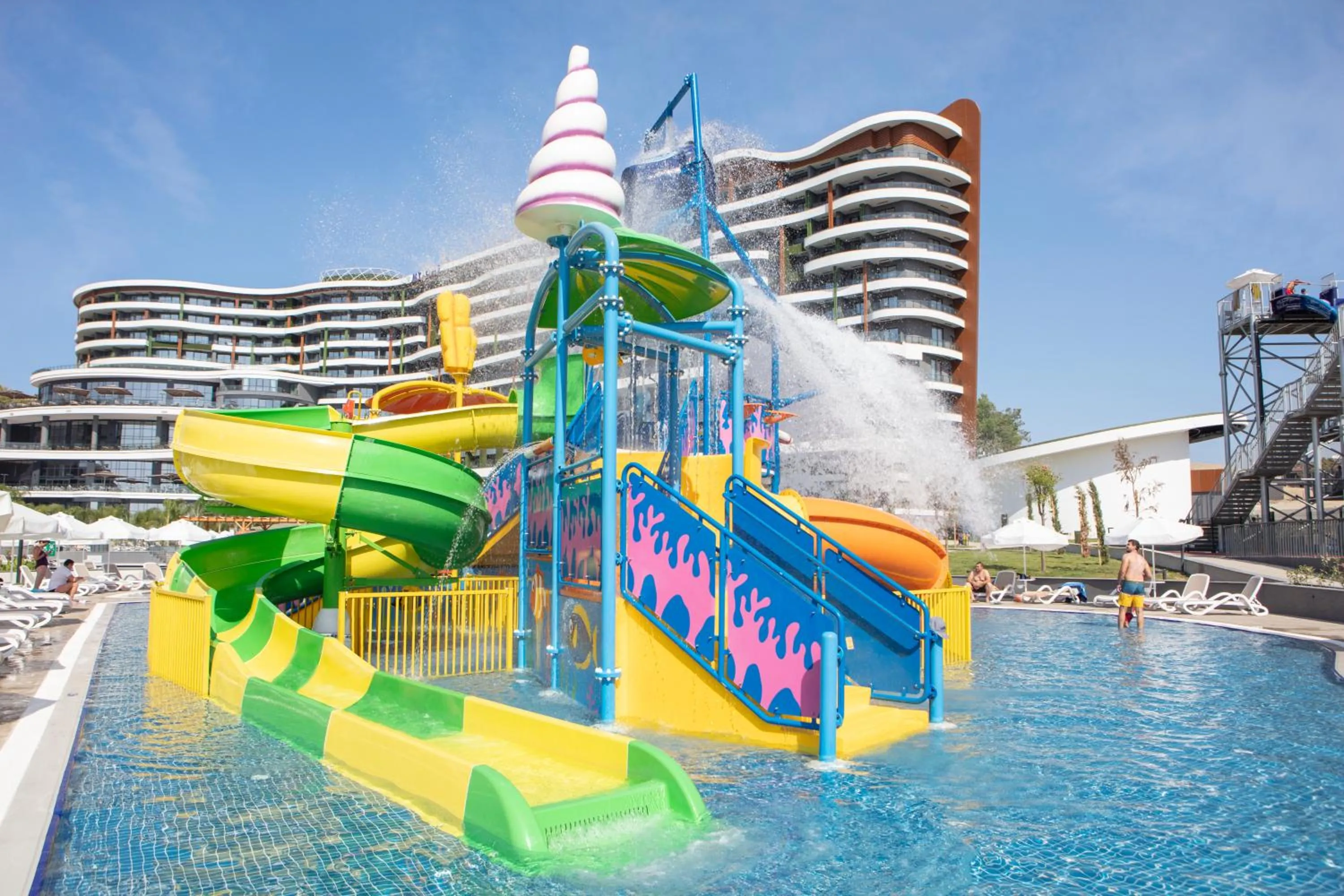 Swimming pool in Mylome Luxury Hotel & Resort - Ultra All Inclusive