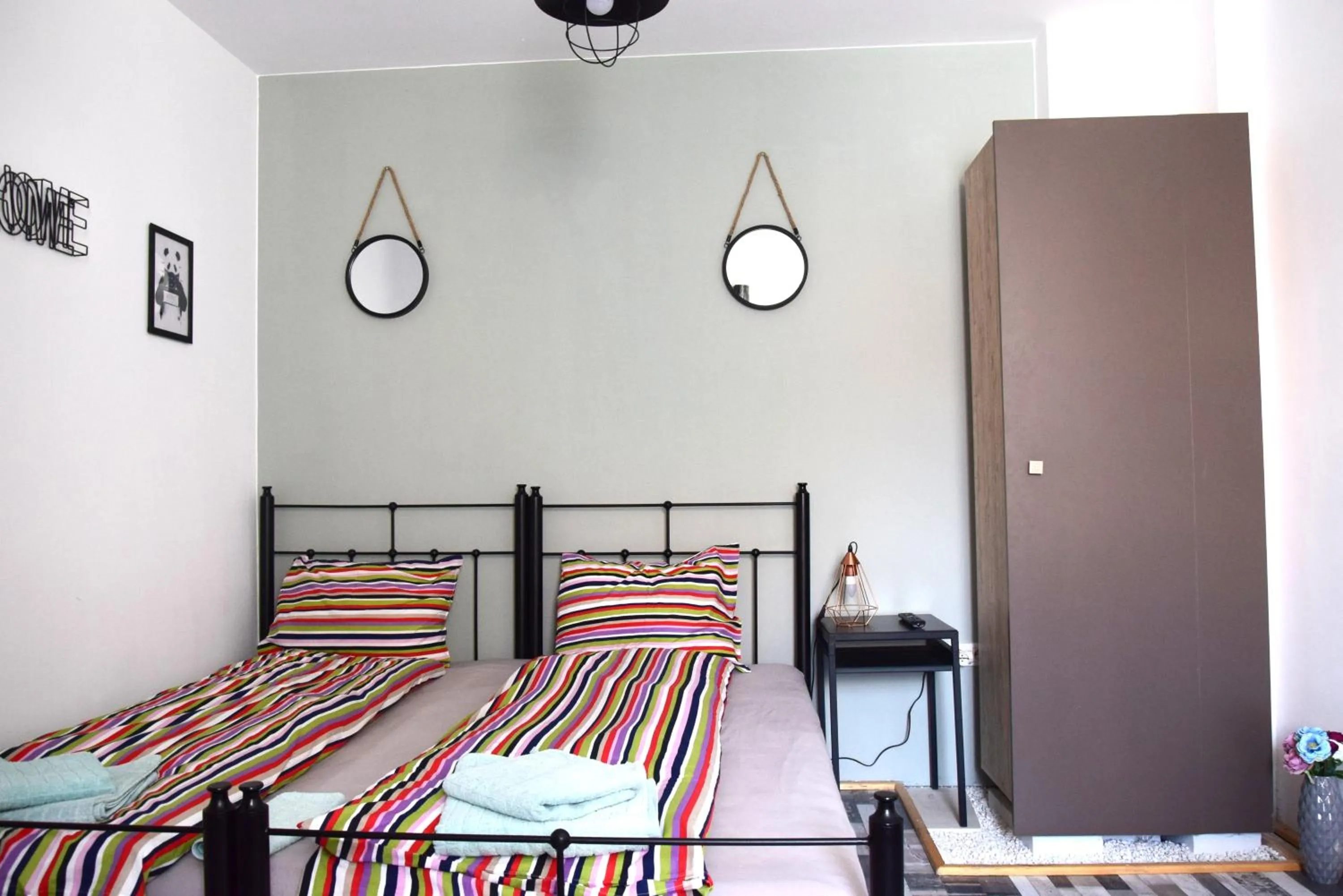 Bed in Galeria Grafit Apartments