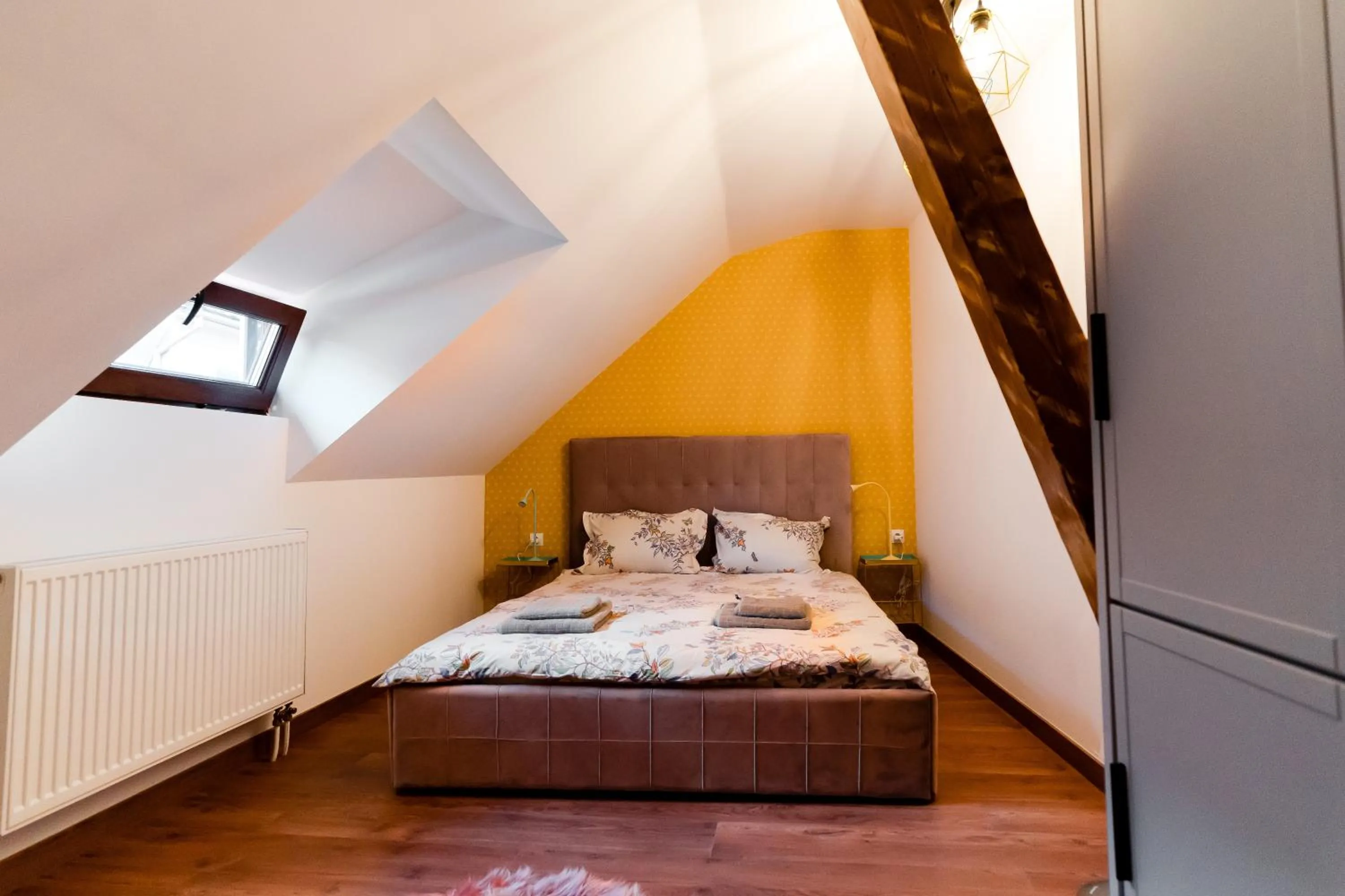 Bed in Galeria Grafit Apartments