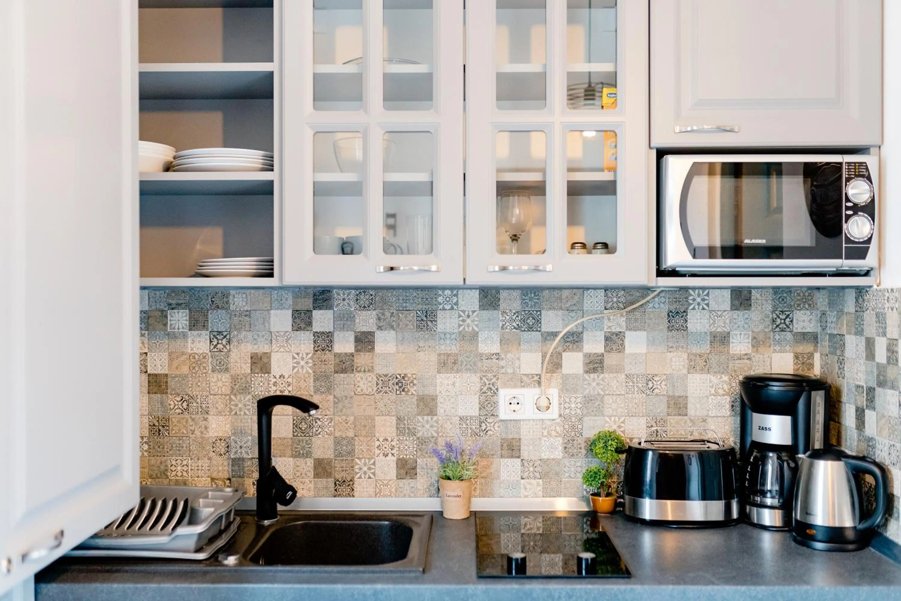 Coffee/tea facilities in Galeria Grafit Apartments