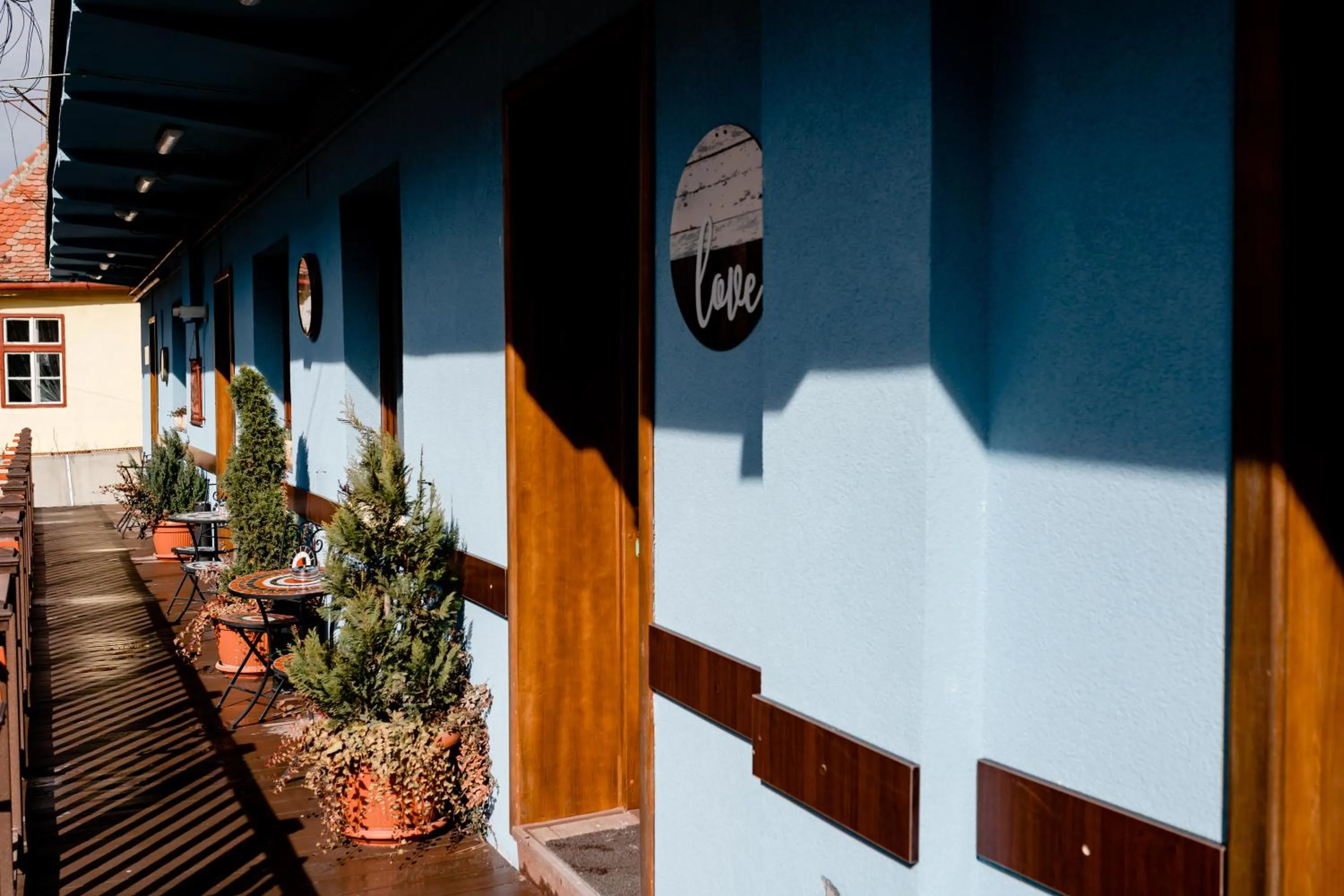 Balcony/Terrace in Galeria Grafit Apartments