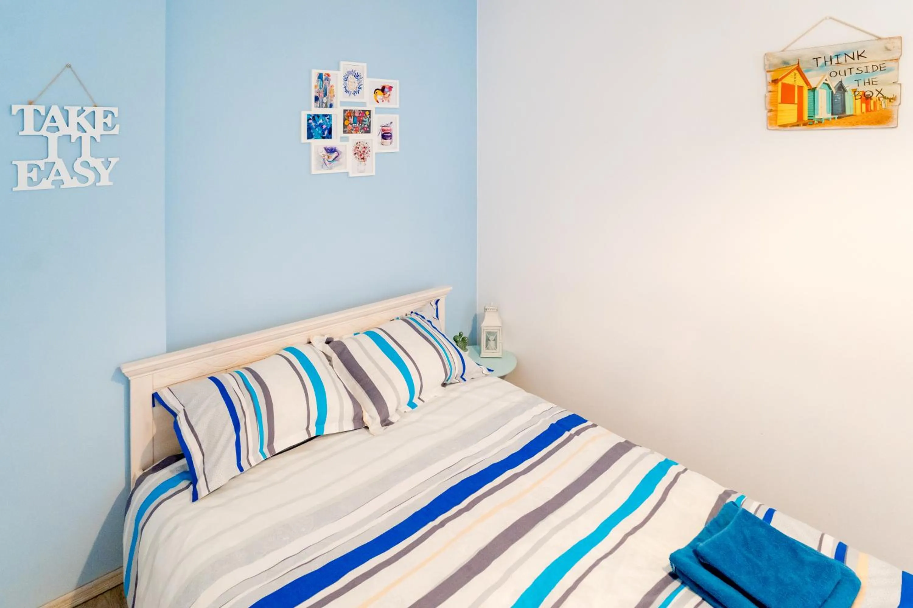 Bed in Galeria Grafit Apartments