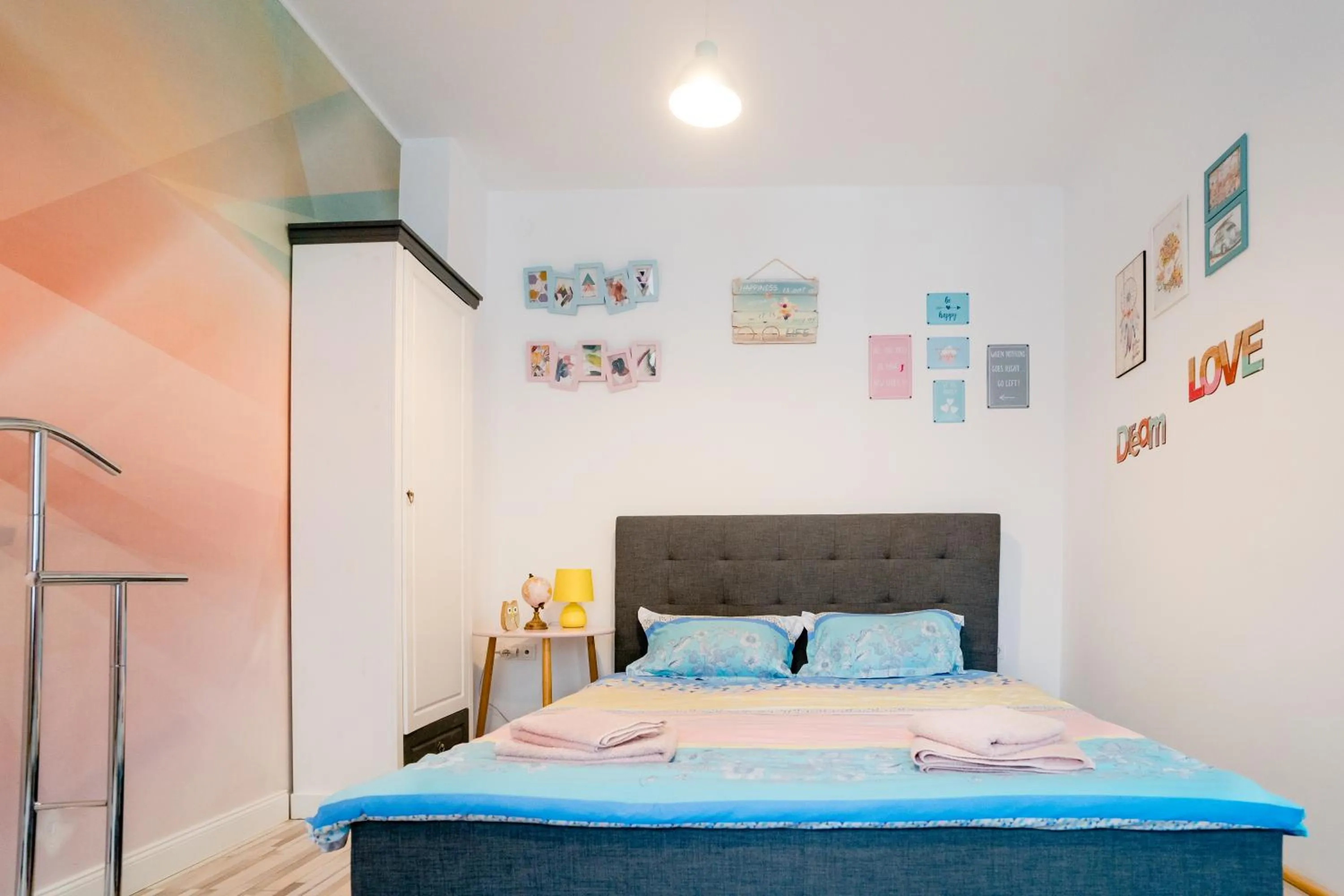 Bed in Galeria Grafit Apartments