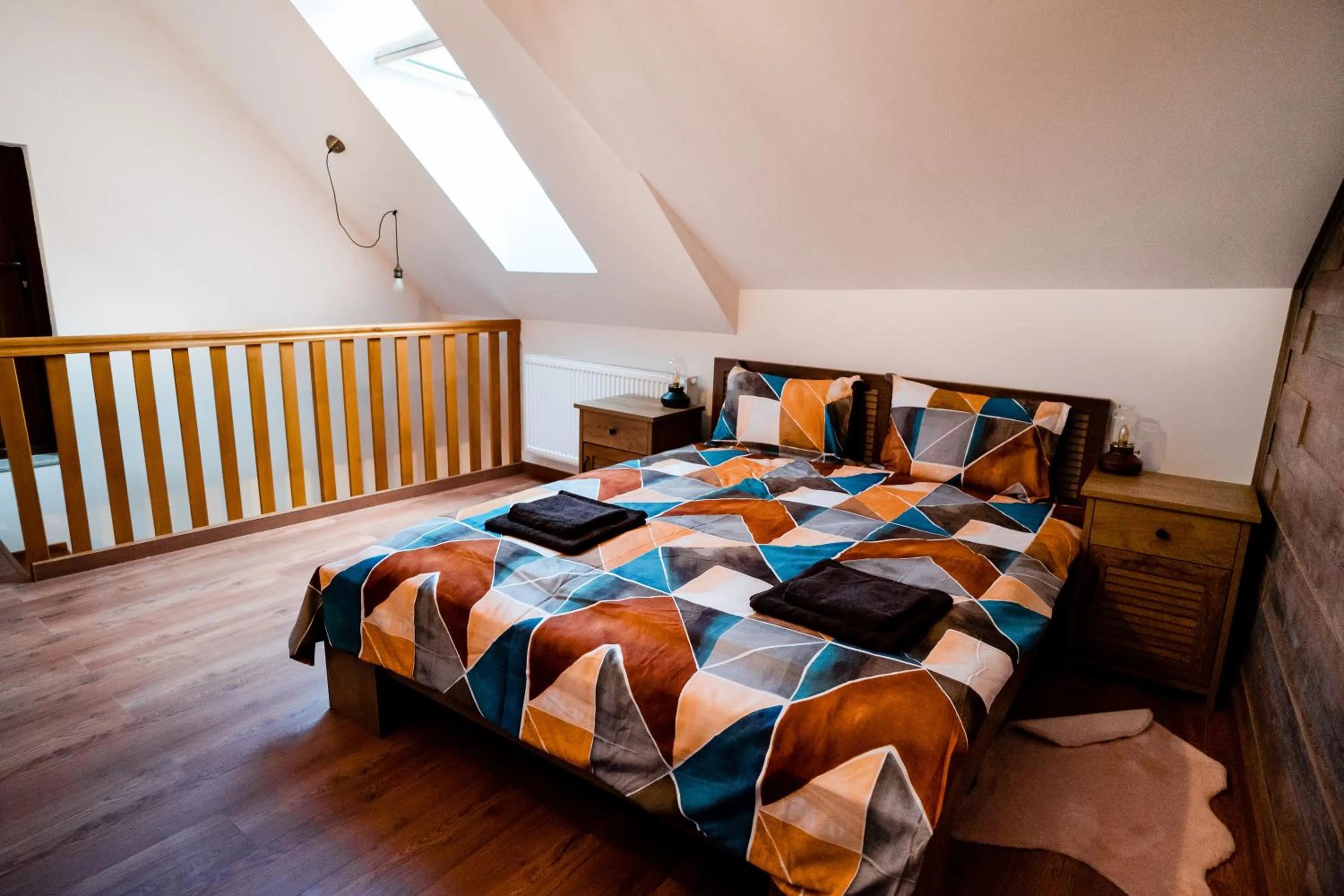 Bed in Galeria Grafit Apartments