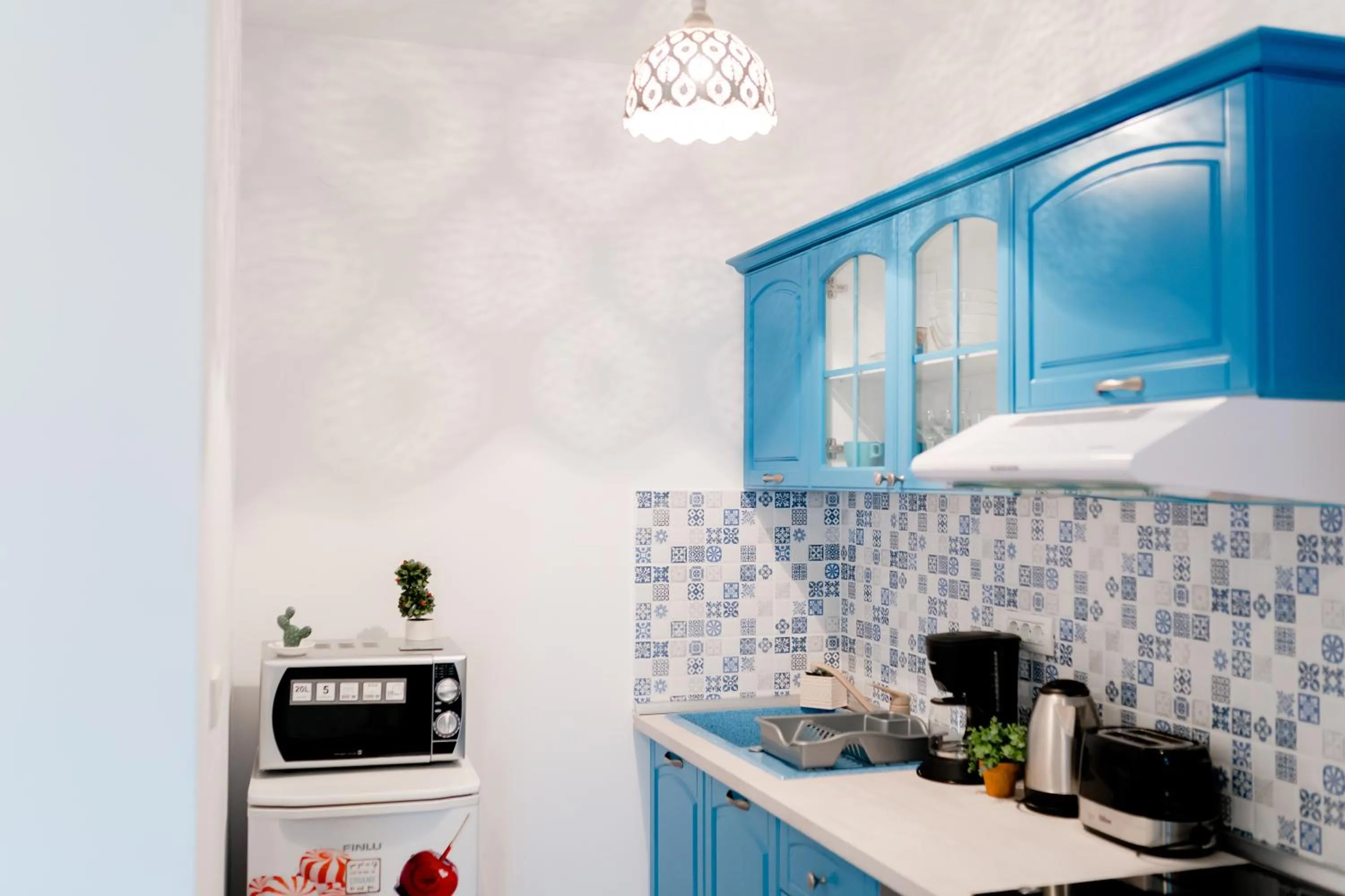 Kitchen or kitchenette in Galeria Grafit Apartments